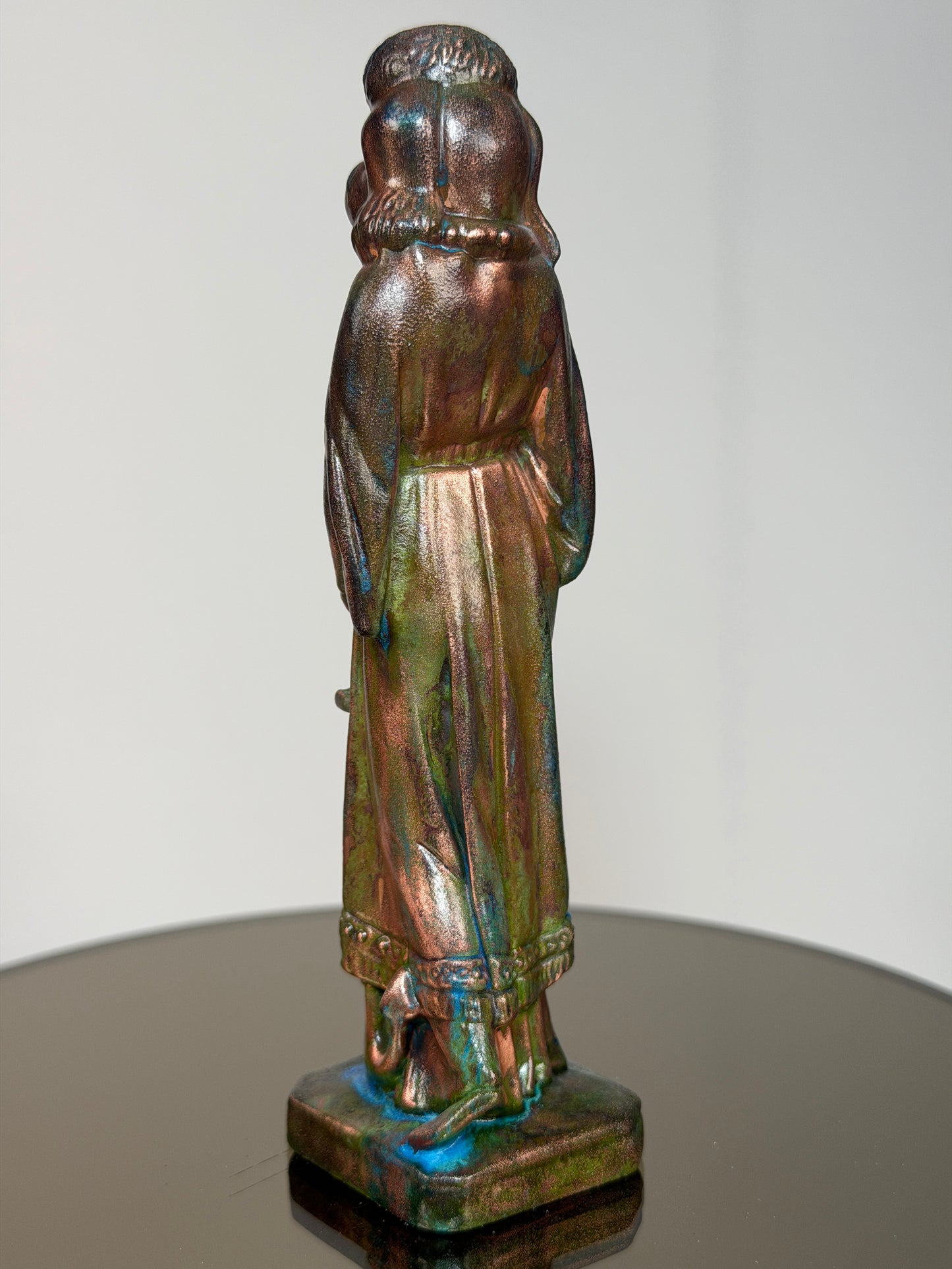 Saint Philomena is a Poodle: Copper Plated Barker