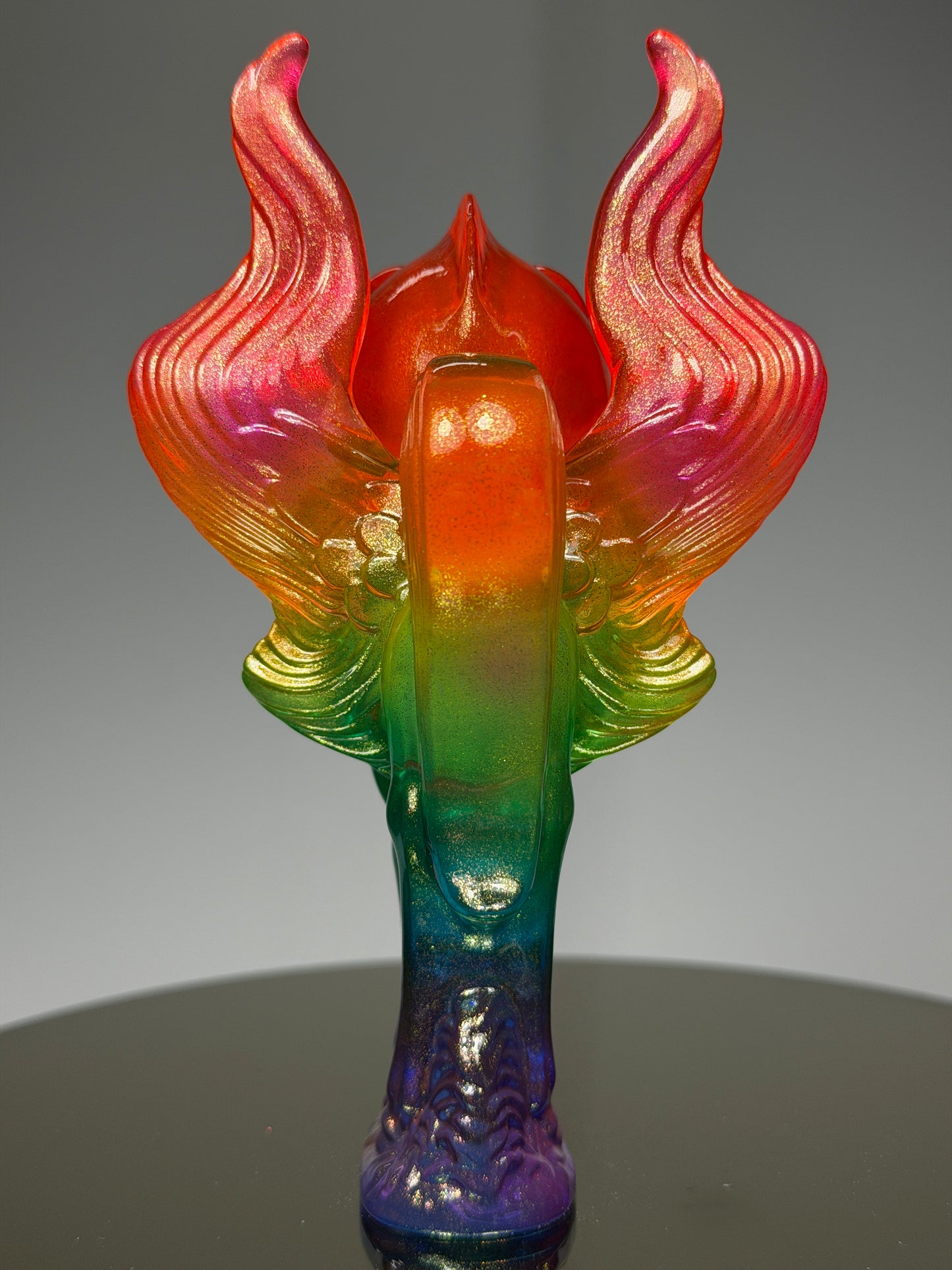 Pegasus Wag: Transparent Rainbow