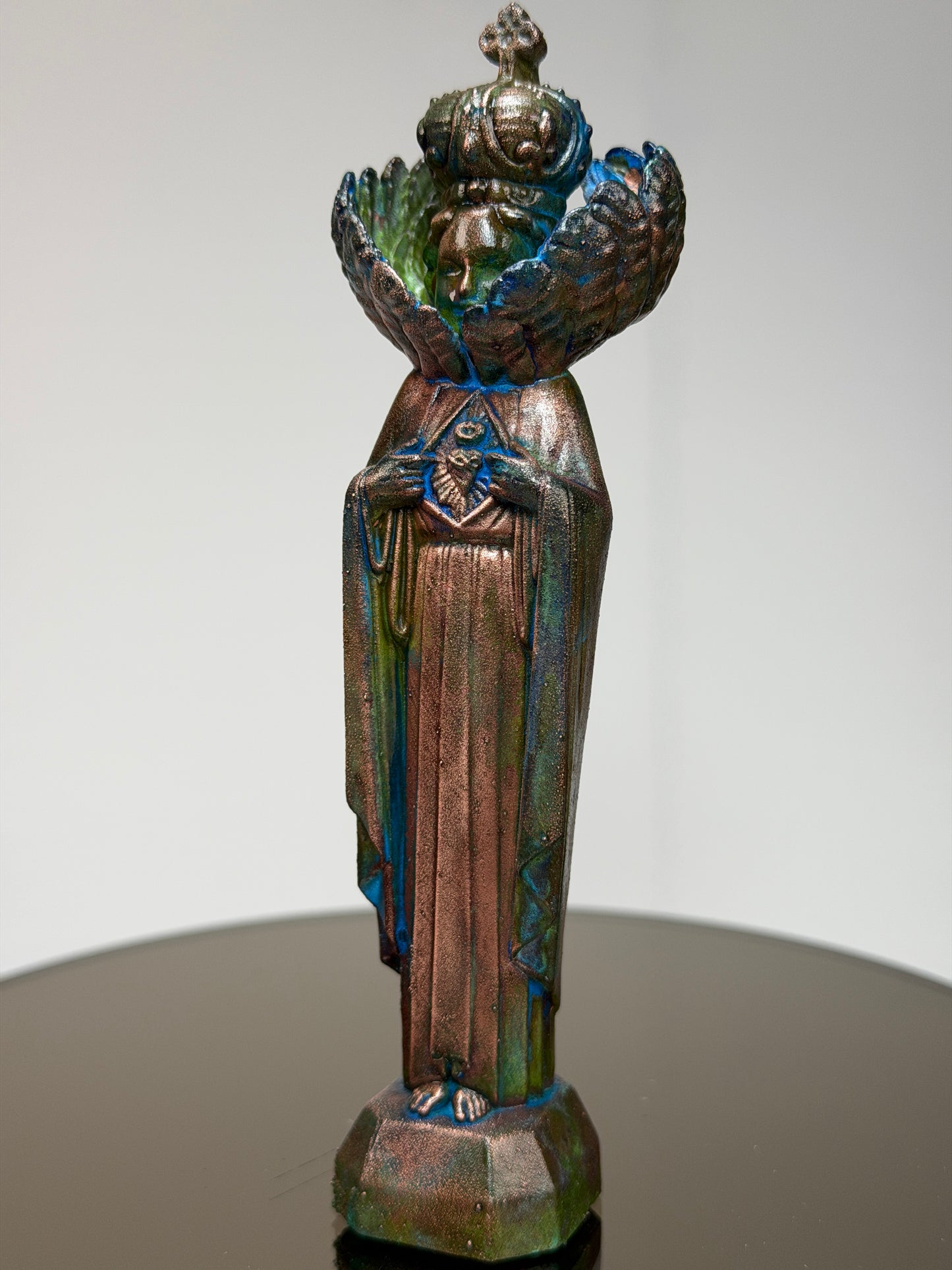 Christ Through Time: Copper Plated Baby Savior