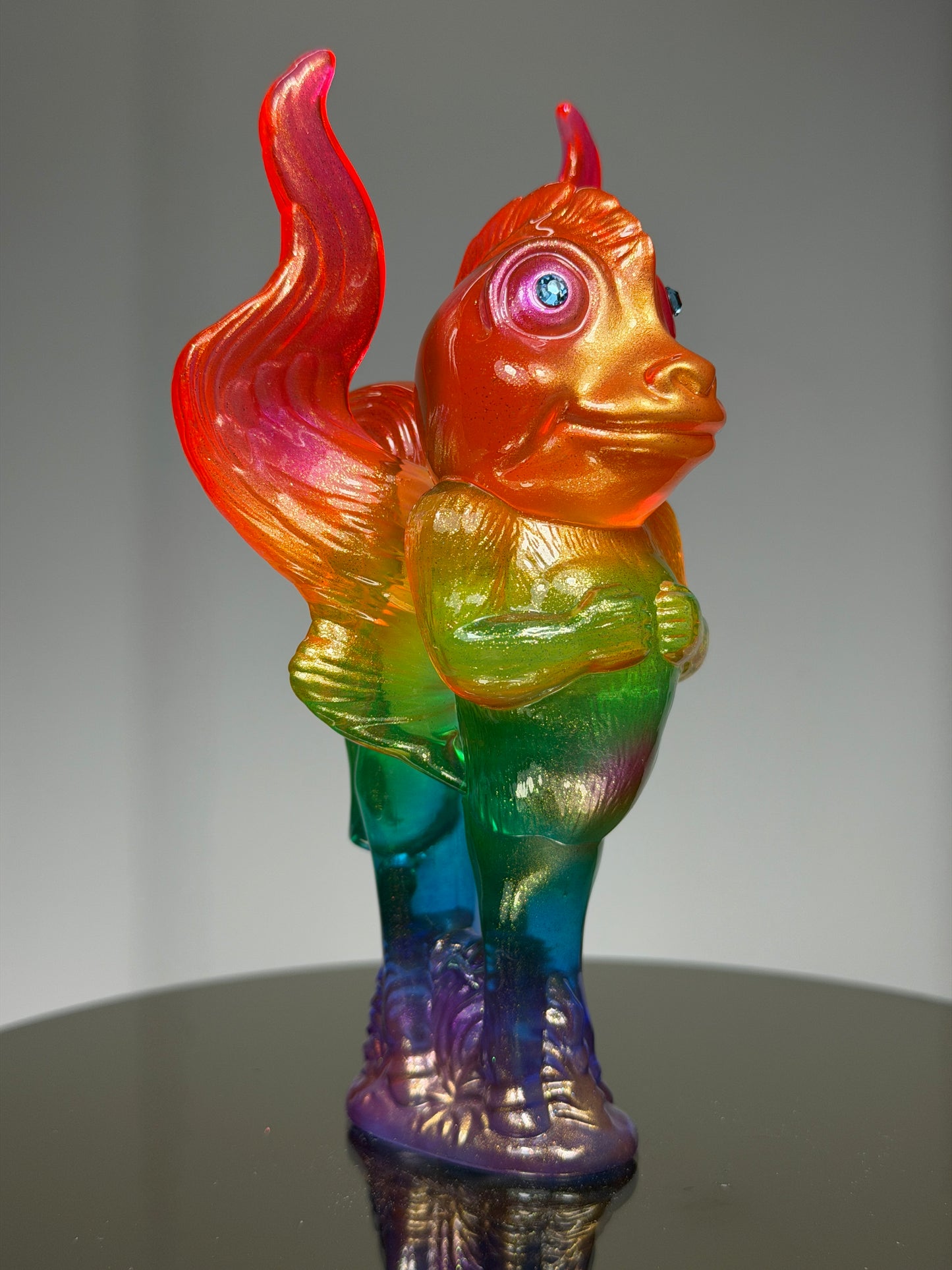 Pegasus Wag: Transparent Rainbow