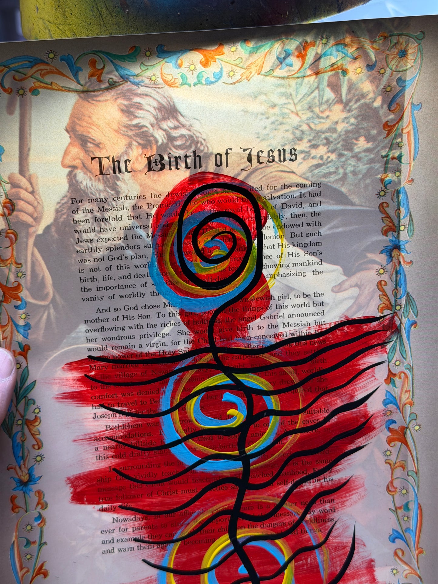 The birth of Jesus