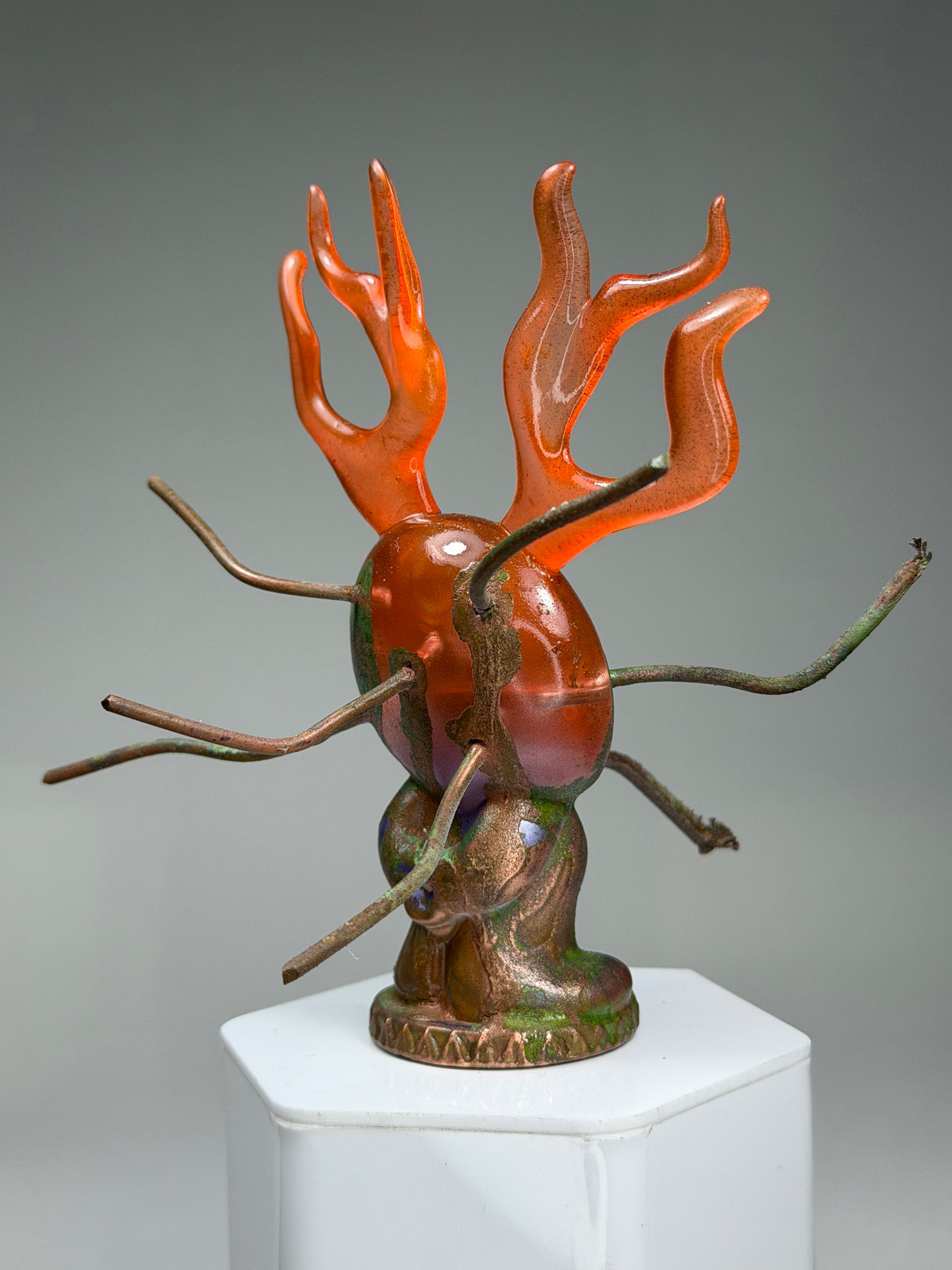 Sad with Antlers: Copper Plated Infection