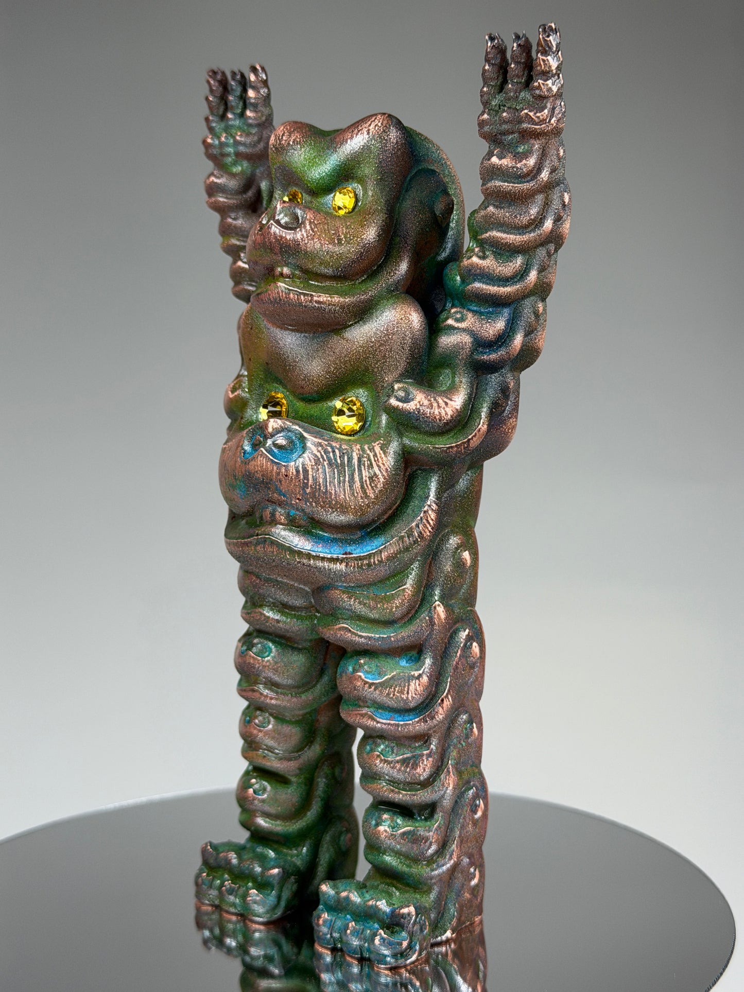 Mecha Head Ape: Copper Plated Destruction