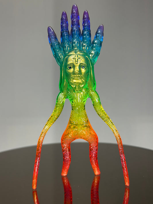 Jesus Claw Creeper: Transparent Rainbow