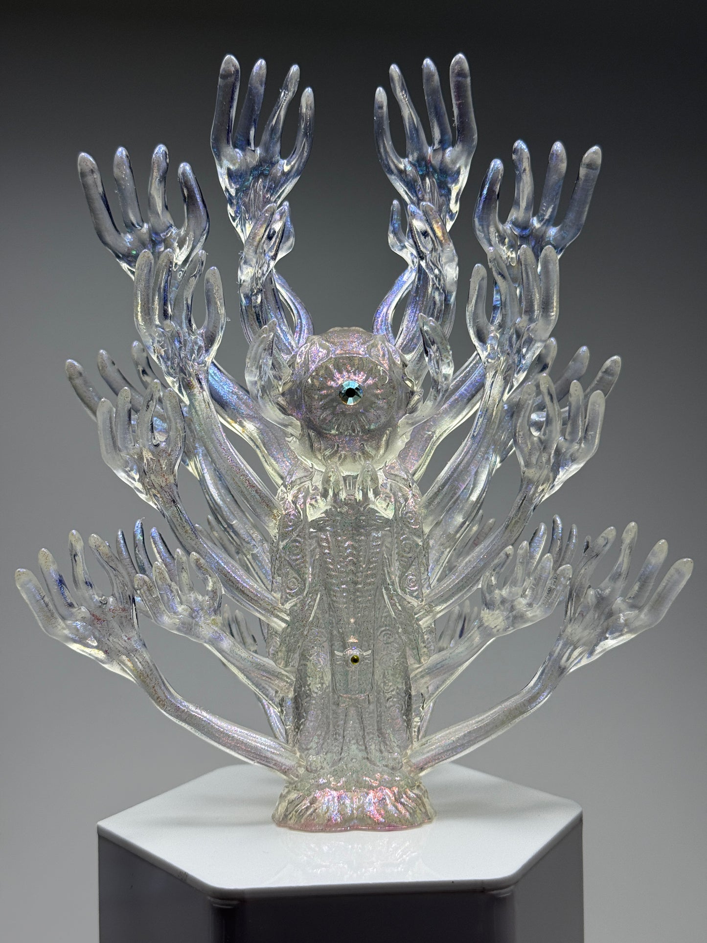 The Hands of God: Clear Glitter Grab