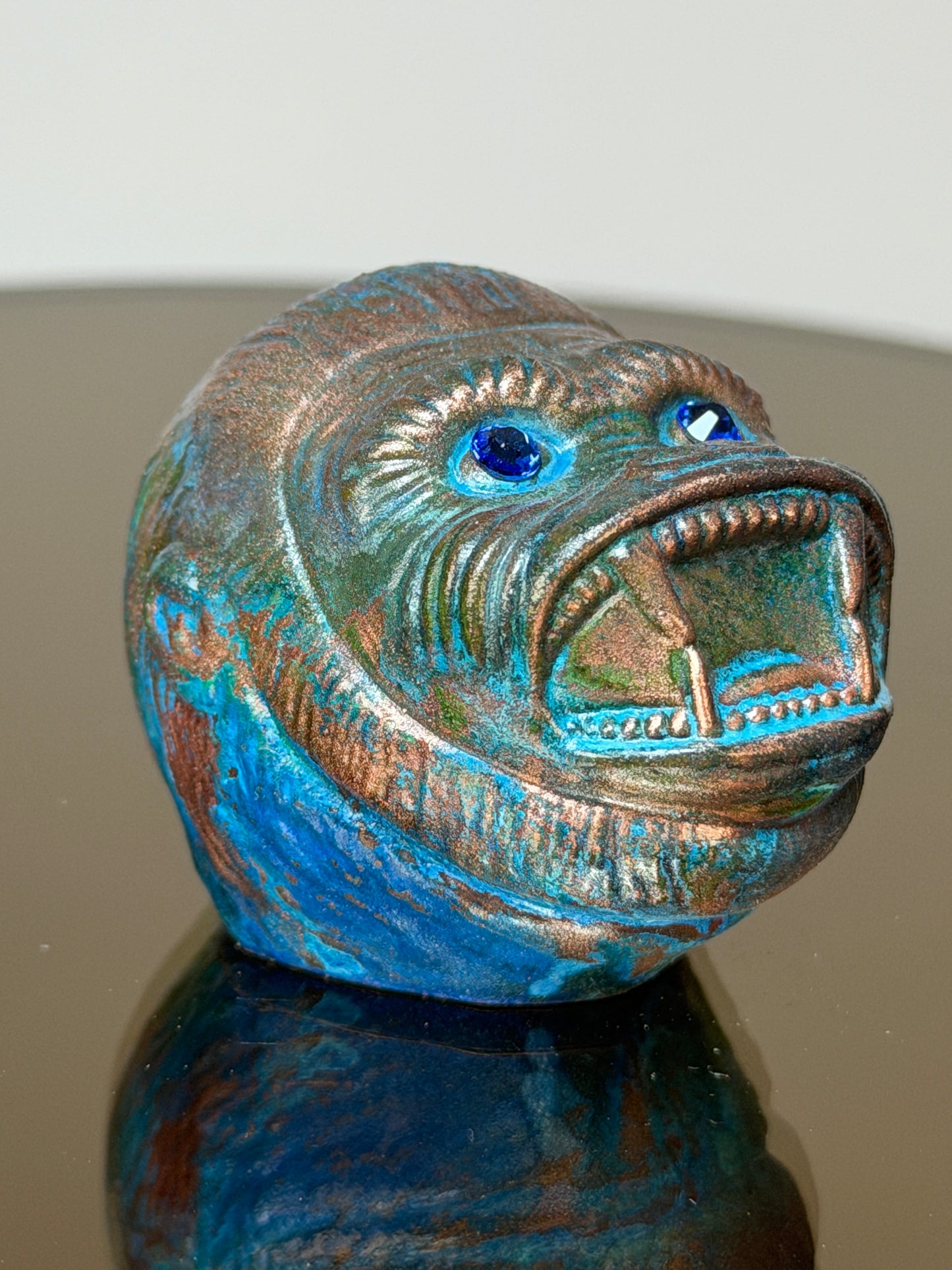 Ape Head: Copper Plated Perfect