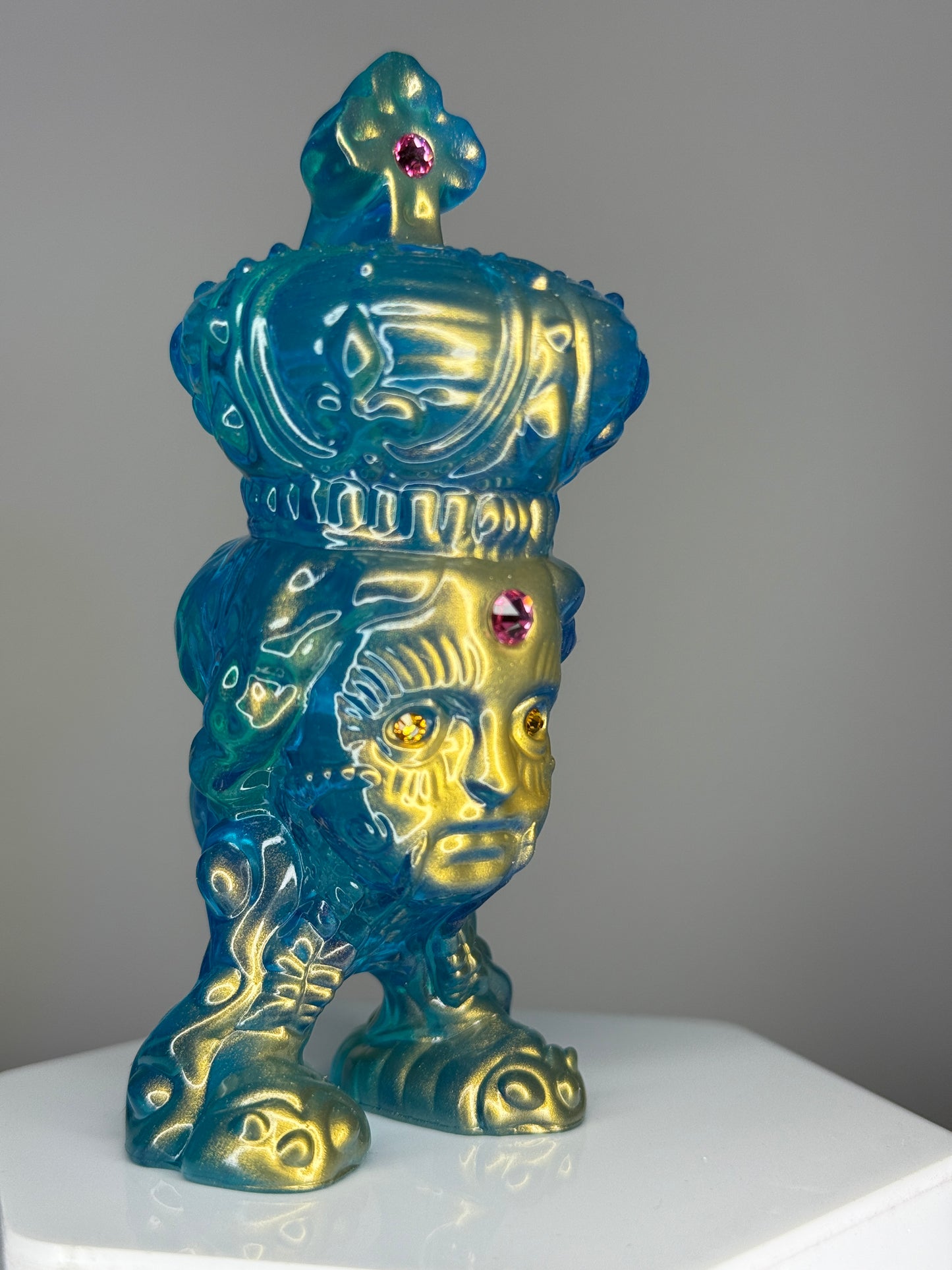 Mecha Faith Hopper: Clear Blue