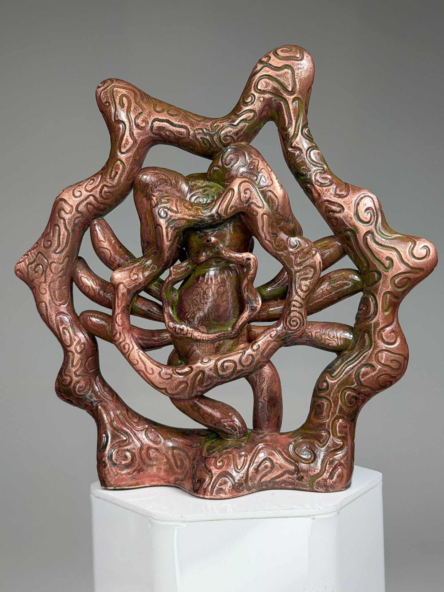 Ganna Sh’aa: Copper Plated with Green