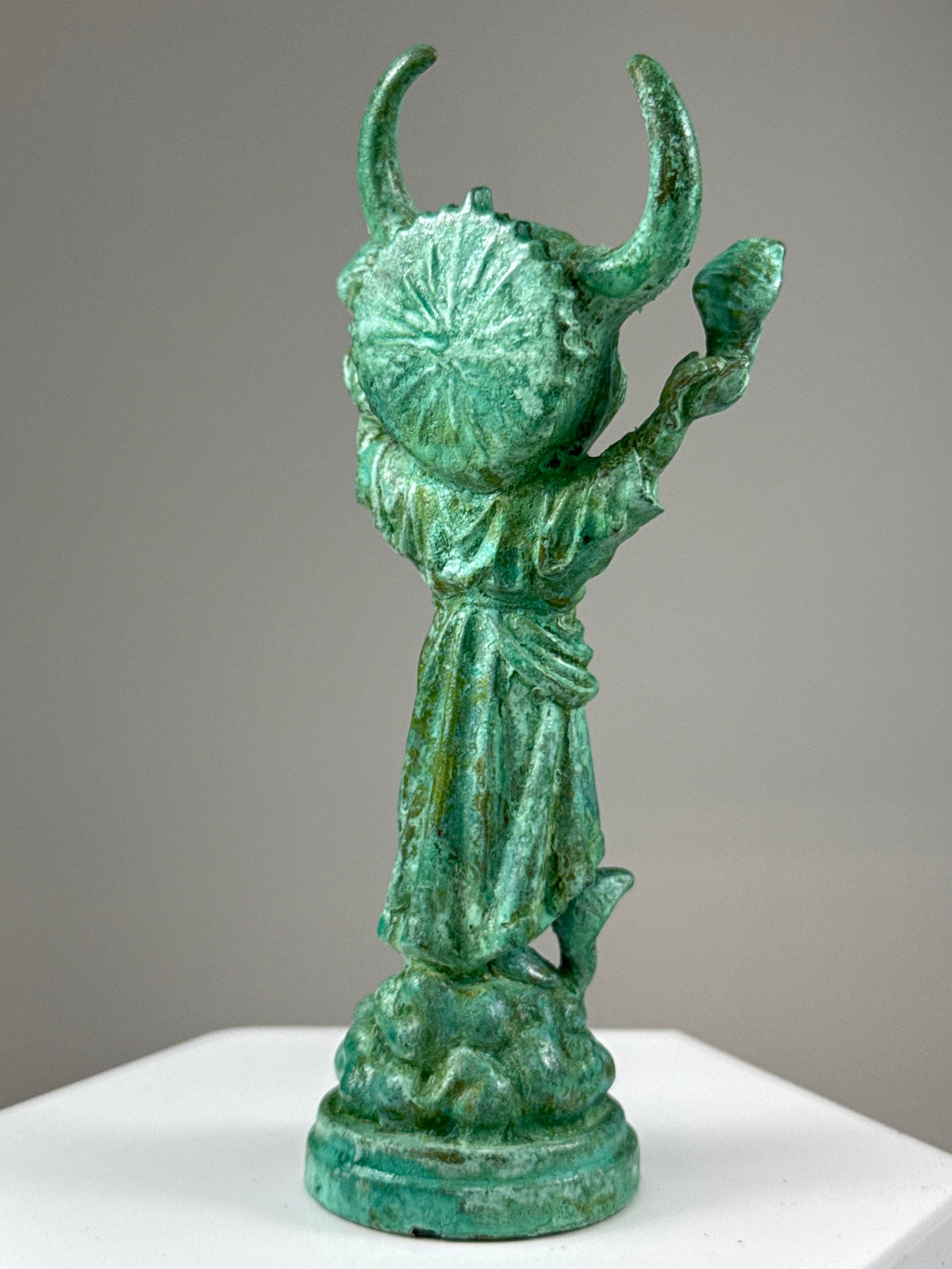 Snake Handler: Copper Plated Green