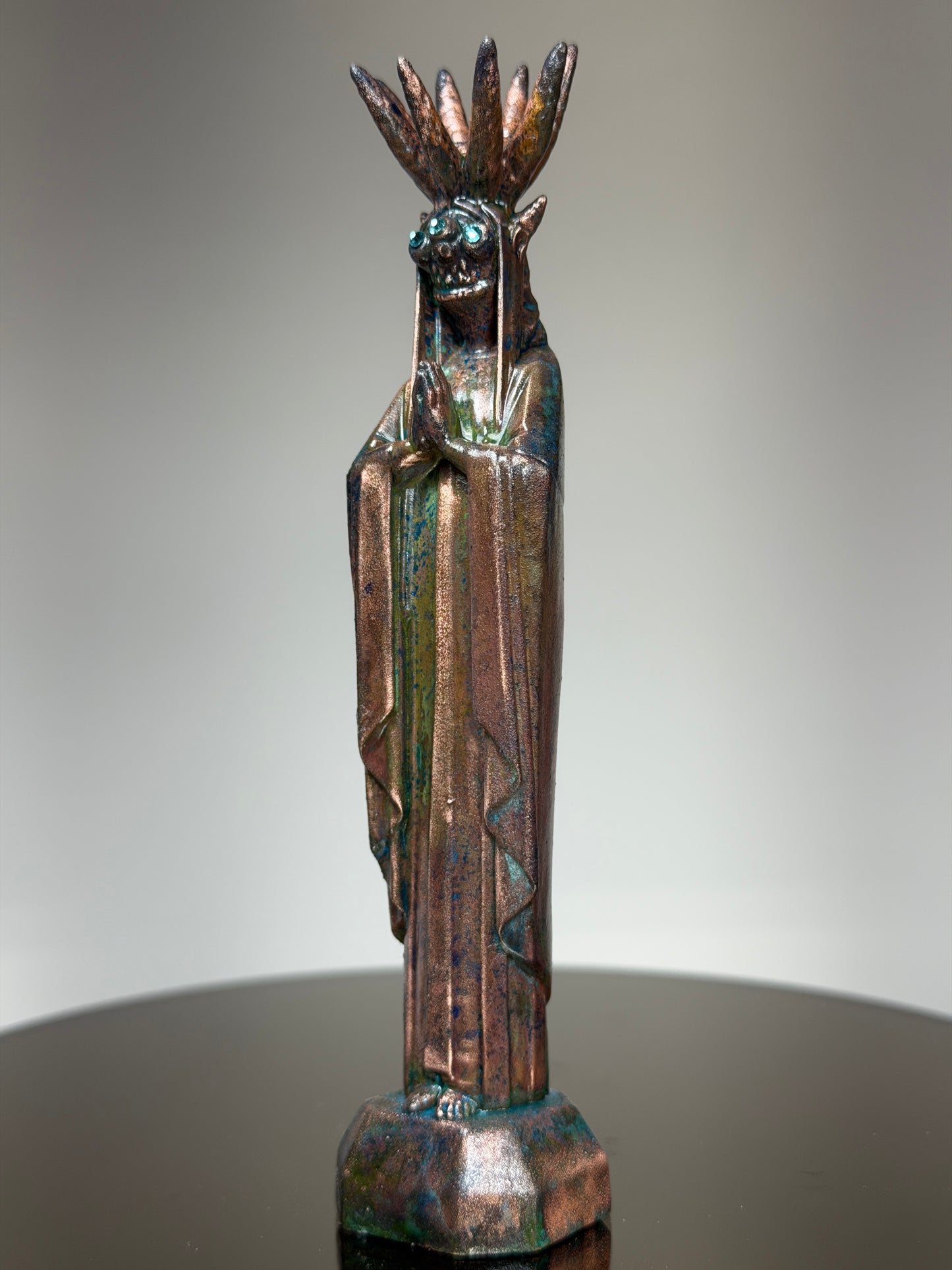 Bafflerack Mary set, Copper Plated for B