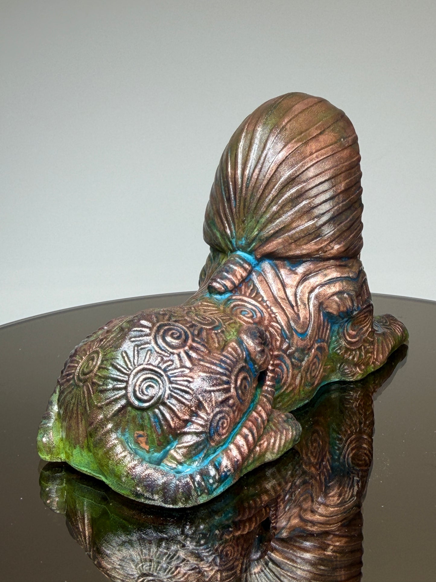 Sphinx Jesus: Copper Plated Prototype 2 (bigger)