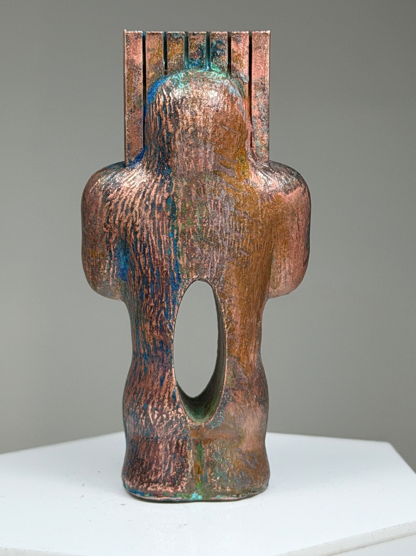 Monolith Head Ape: Copper Plated Stompy