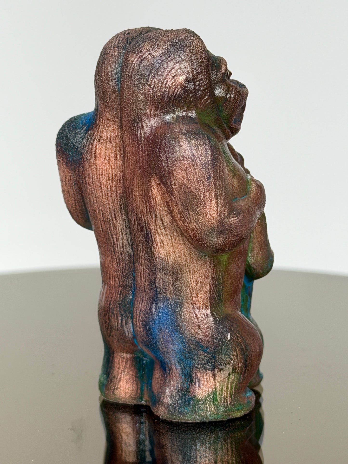 Ape Family: Copper Plated Old