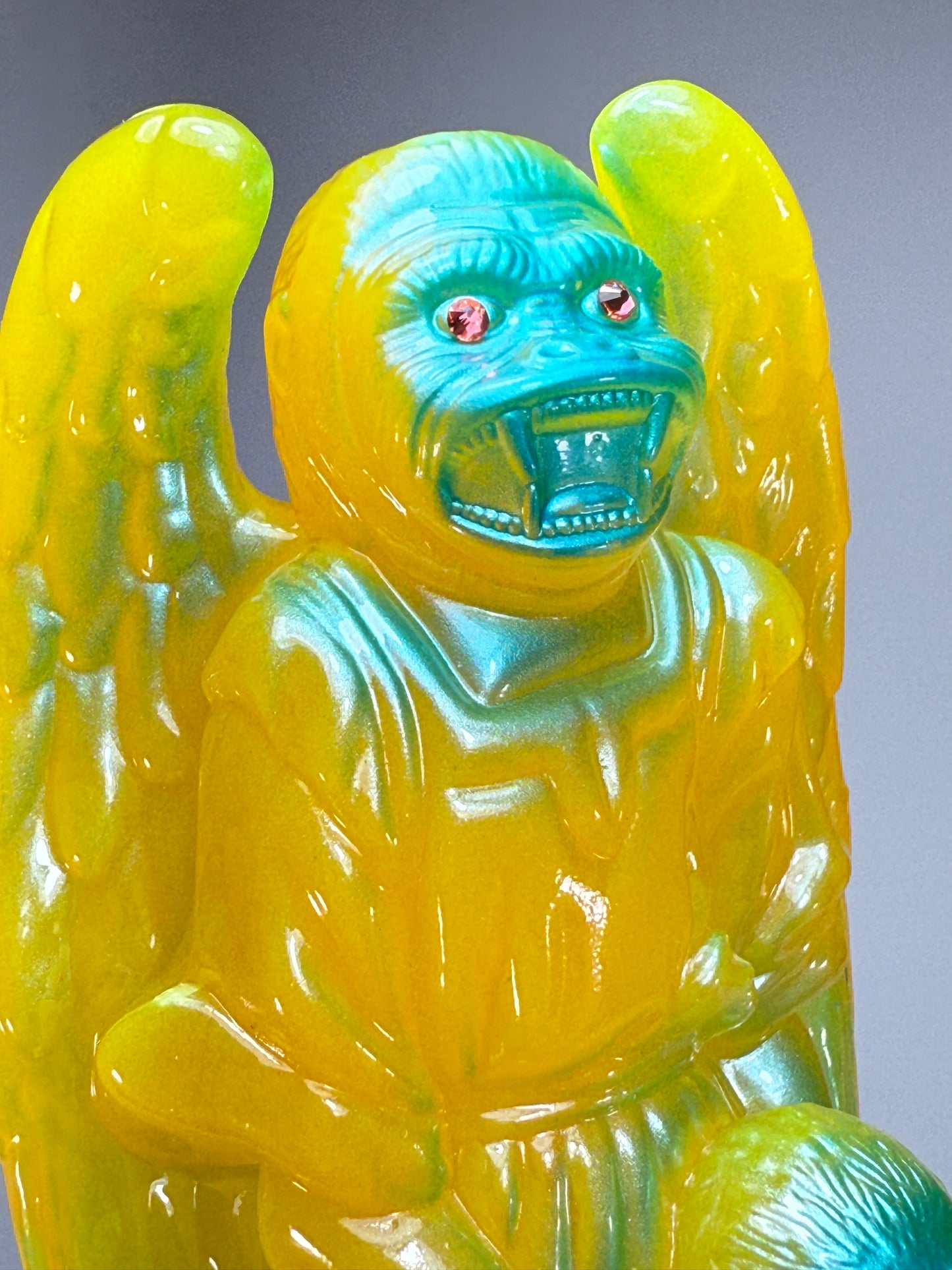 Angel & the Ape: Yellow with Teal (Glow)