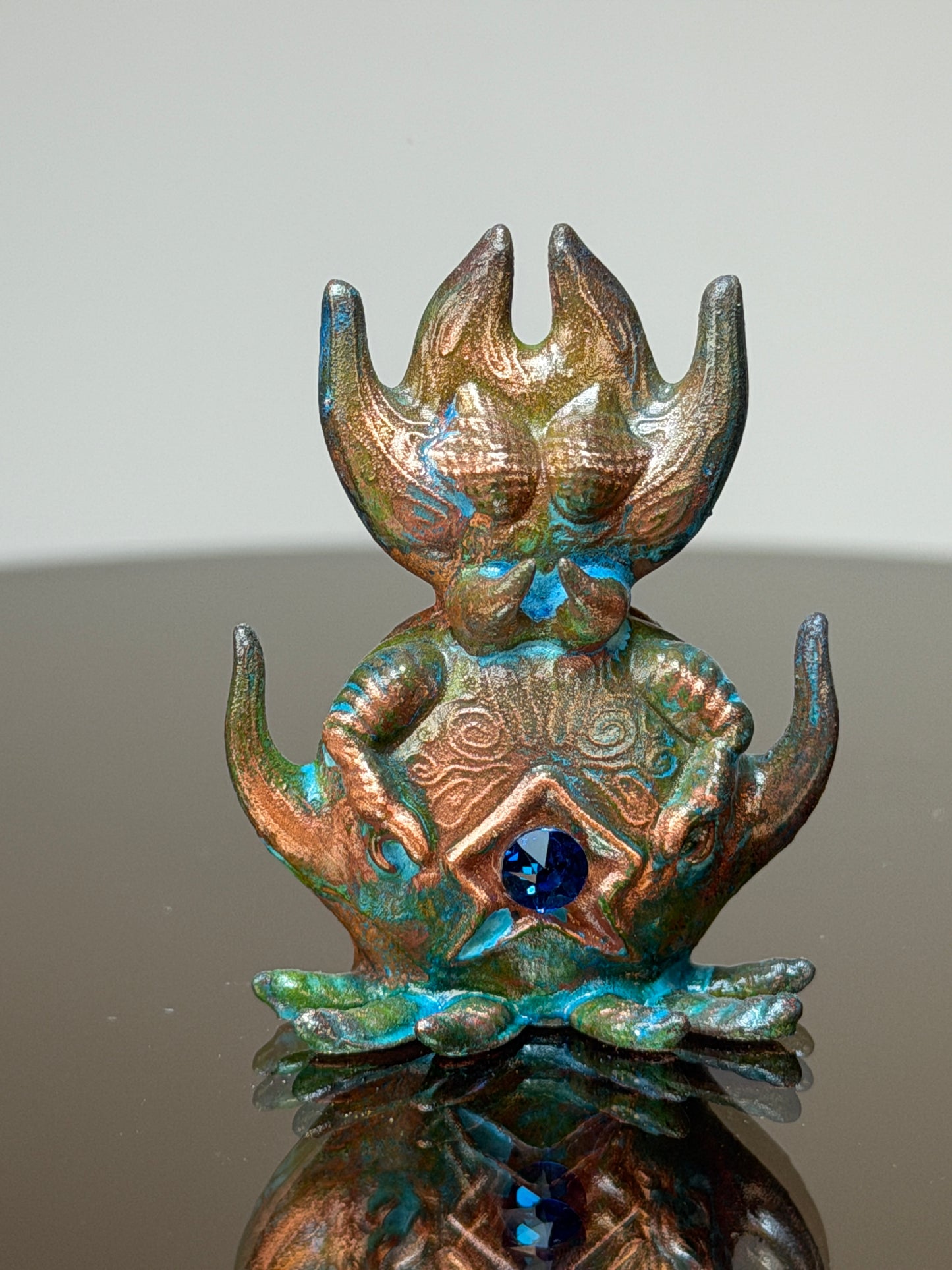 Round Fly: Copper Plated Flap