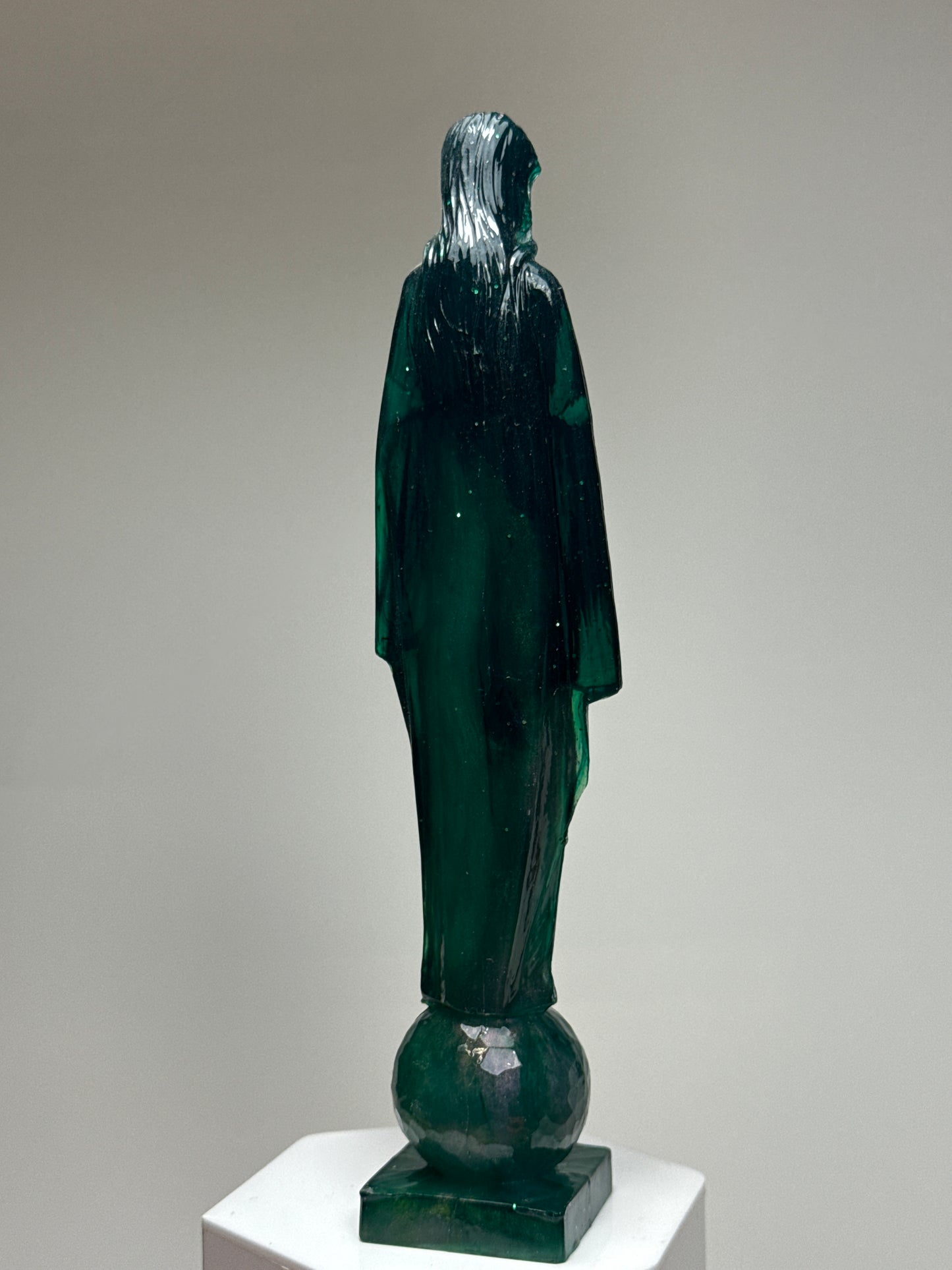 Bootleg Tall Mary on a Golf Ball: Dark Green