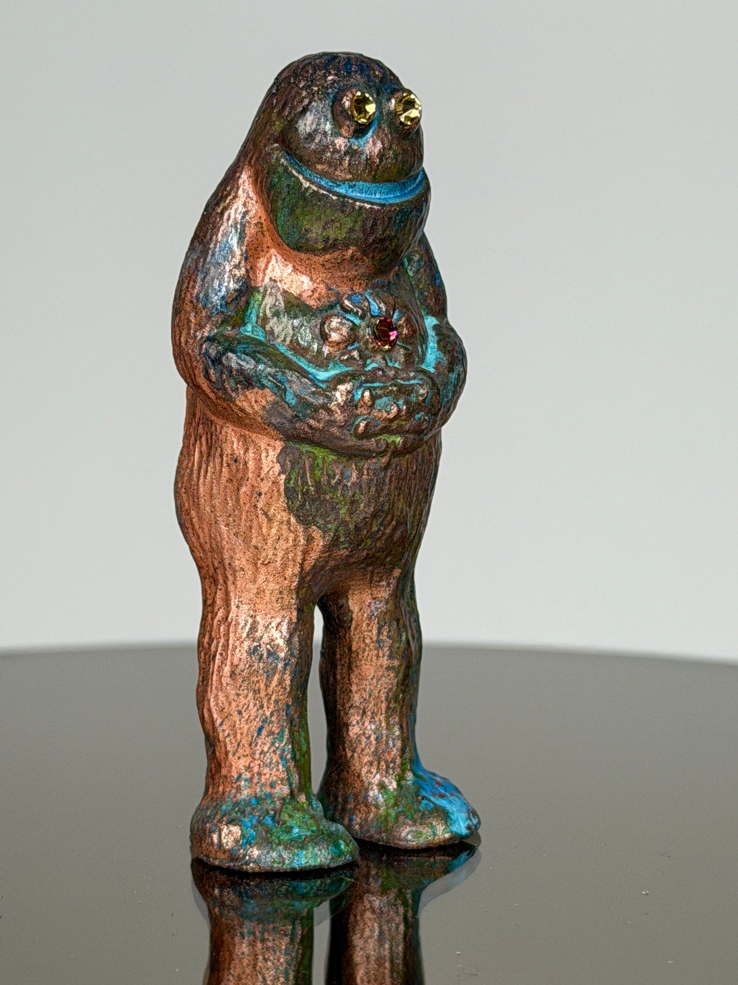 Tall Monster: Copper Plated Flowed