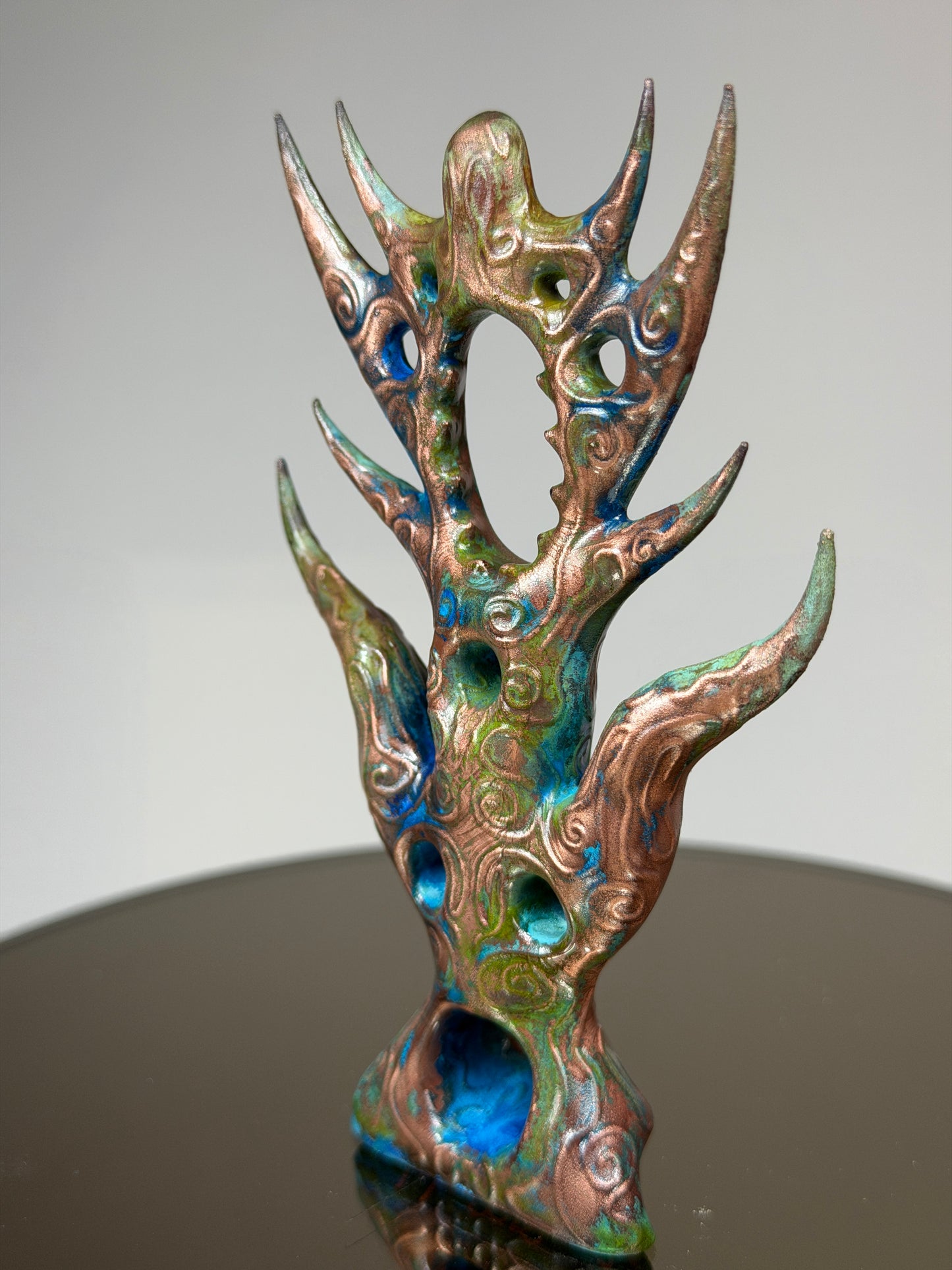 Glyph Number Nine: Copper Plated Sharp Spring