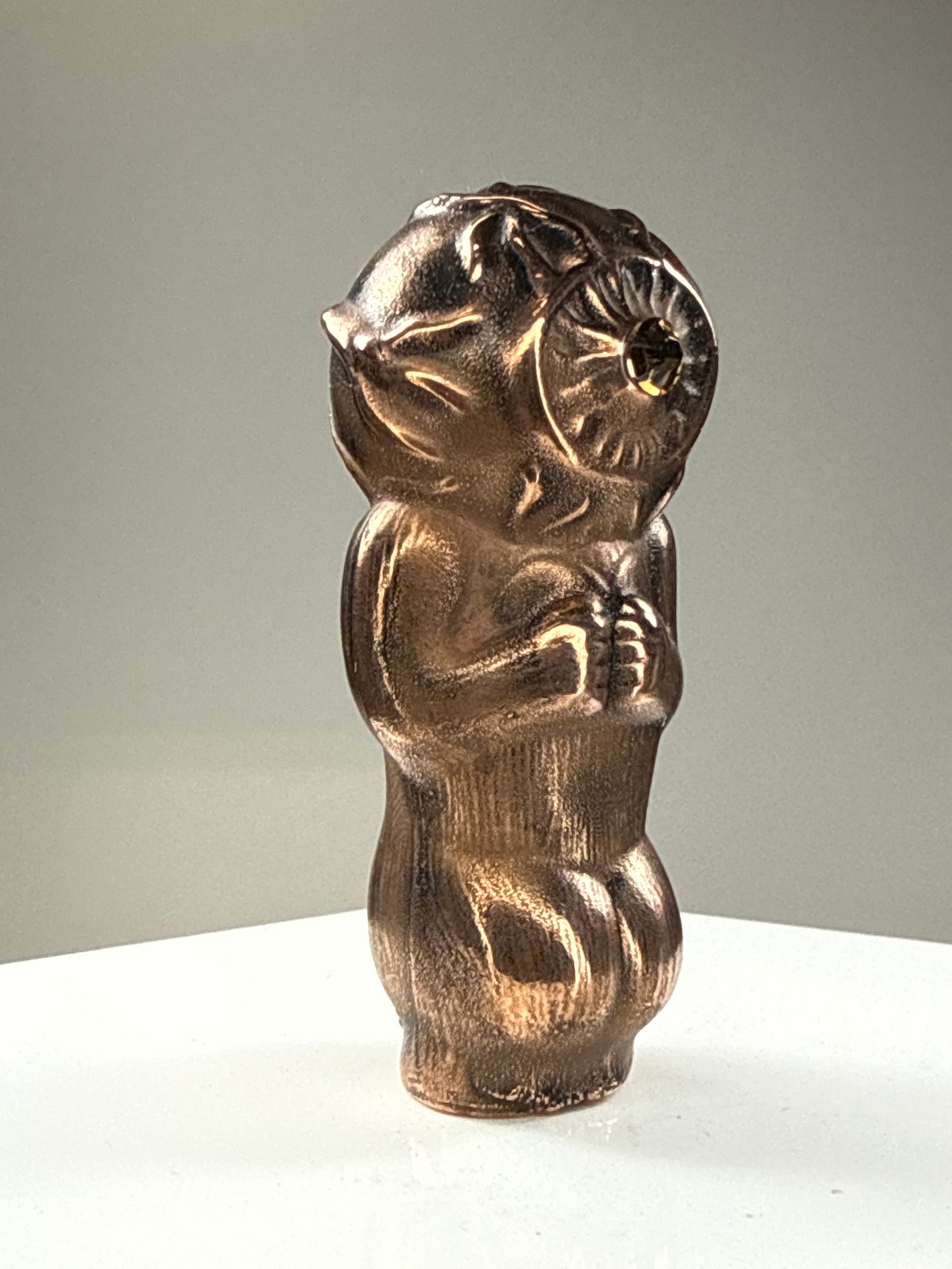 Big Eye Ape: Copper Plated Vision