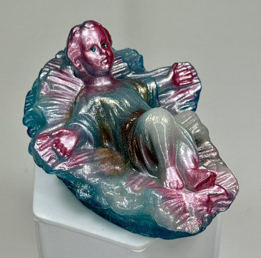 Big Hand Baby Jesus: Blue Glow Child