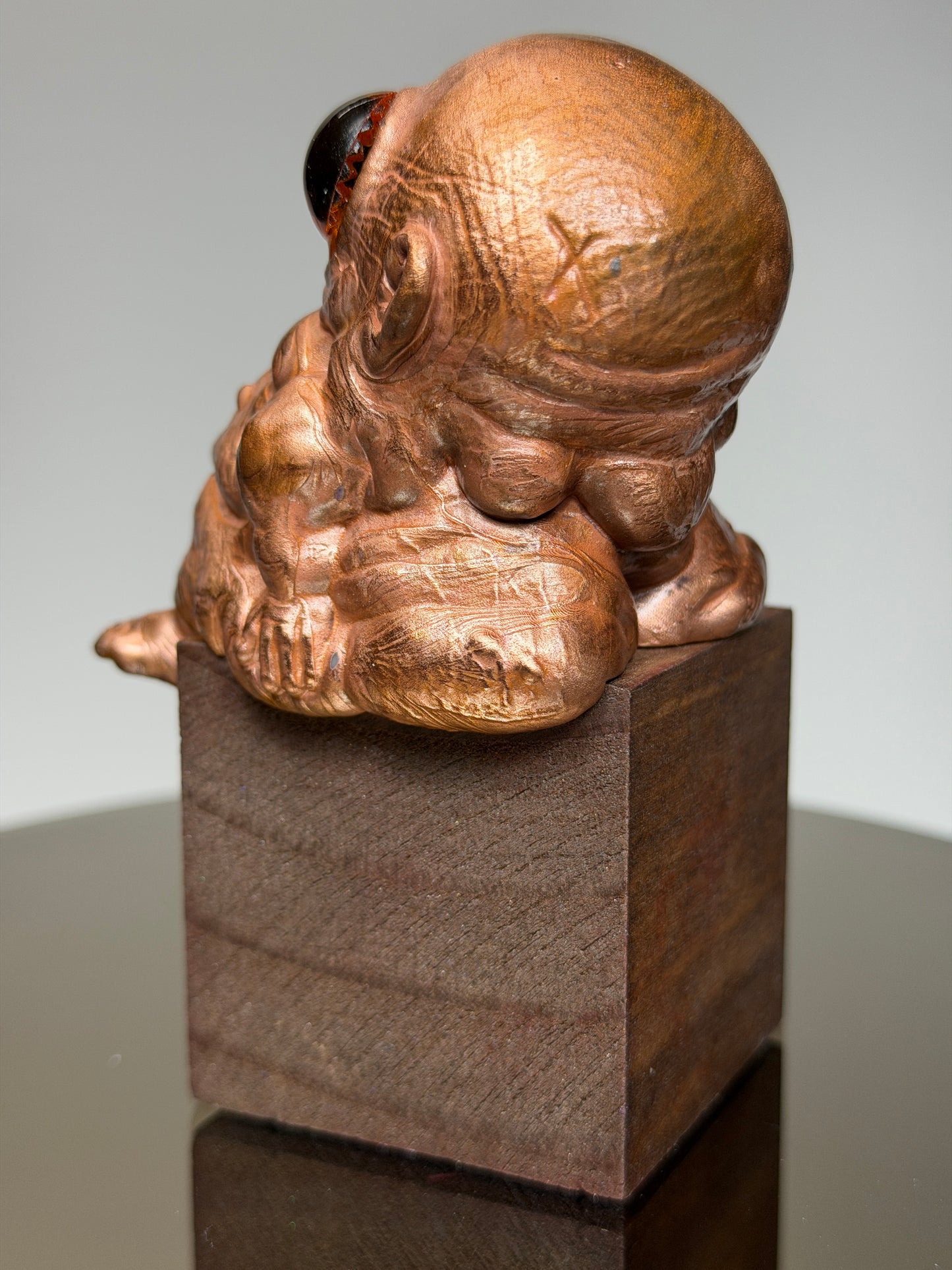 Bloat by Ophelia Toys: Copper Plated Polished