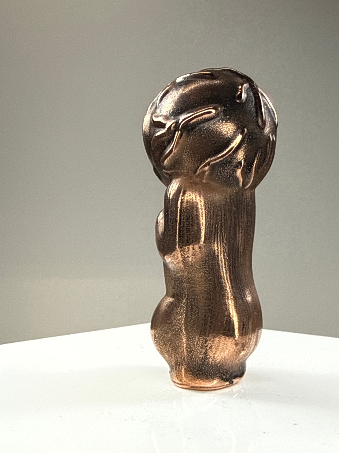 Big Eye Ape: Copper Plated Vision