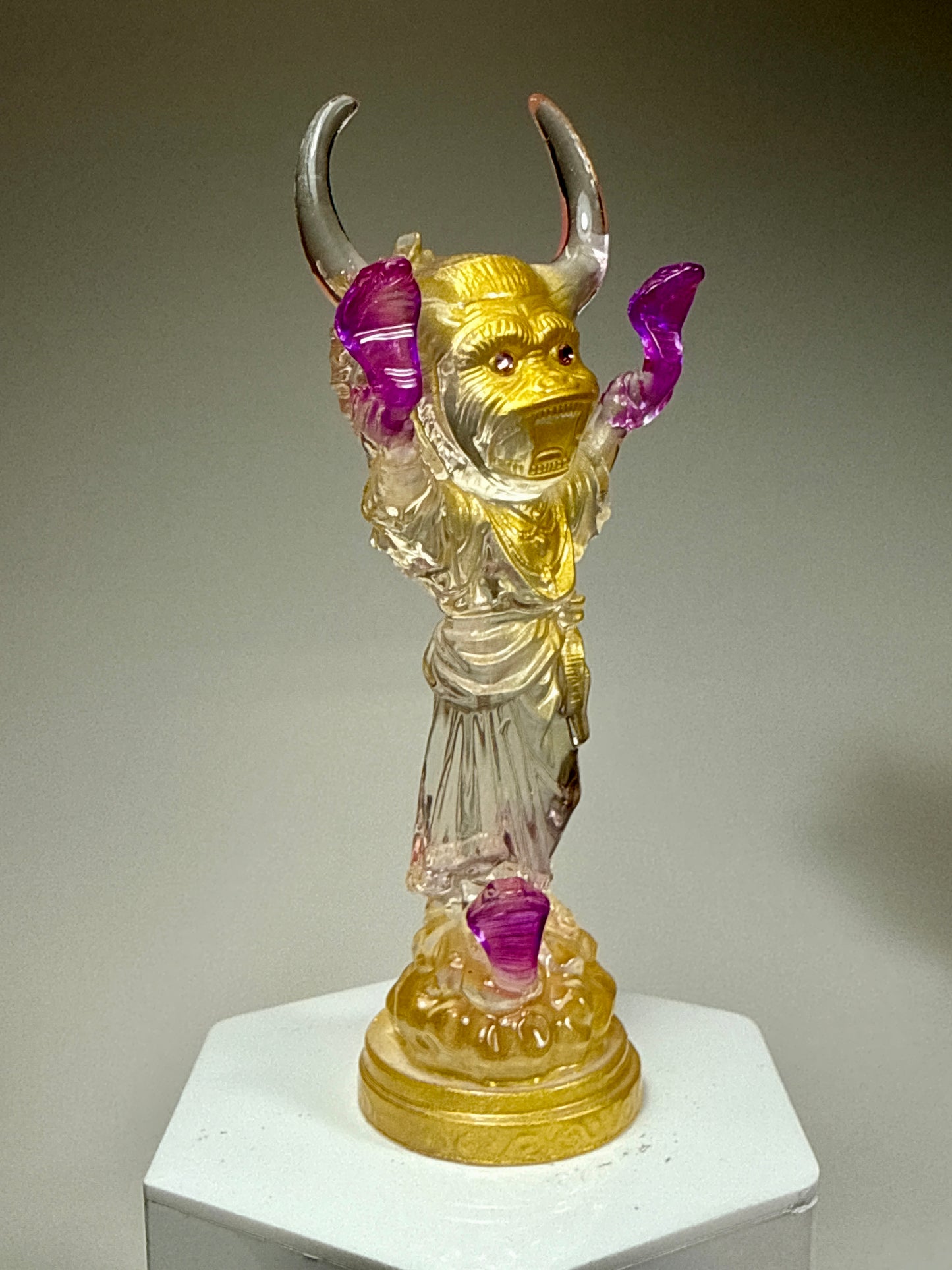 Snake Handler: Gold/Clear/Purple