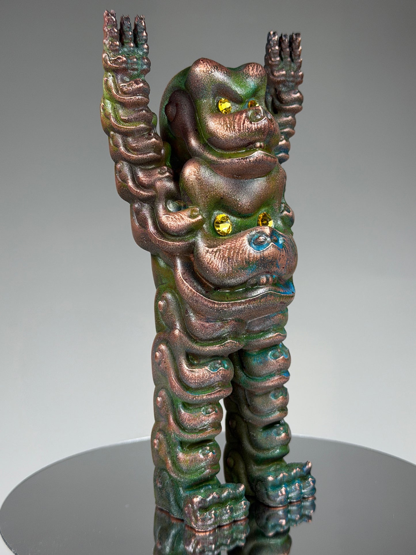 Mecha Head Ape: Copper Plated Destruction