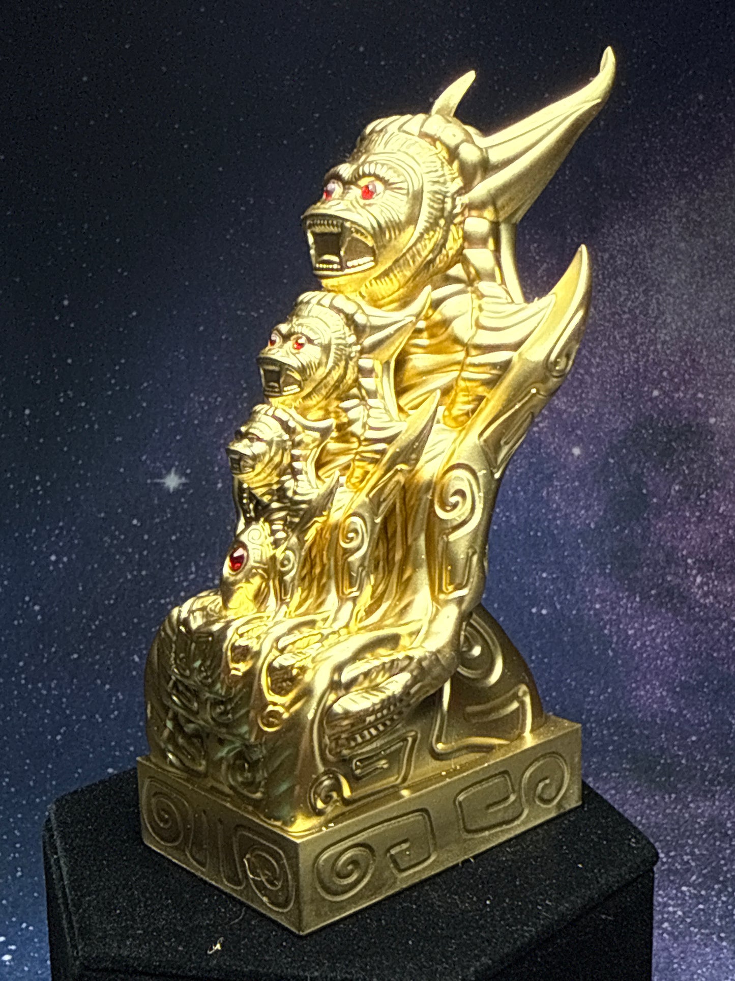 Egyptian Cosmonaut Apes: Chrome Gold Red