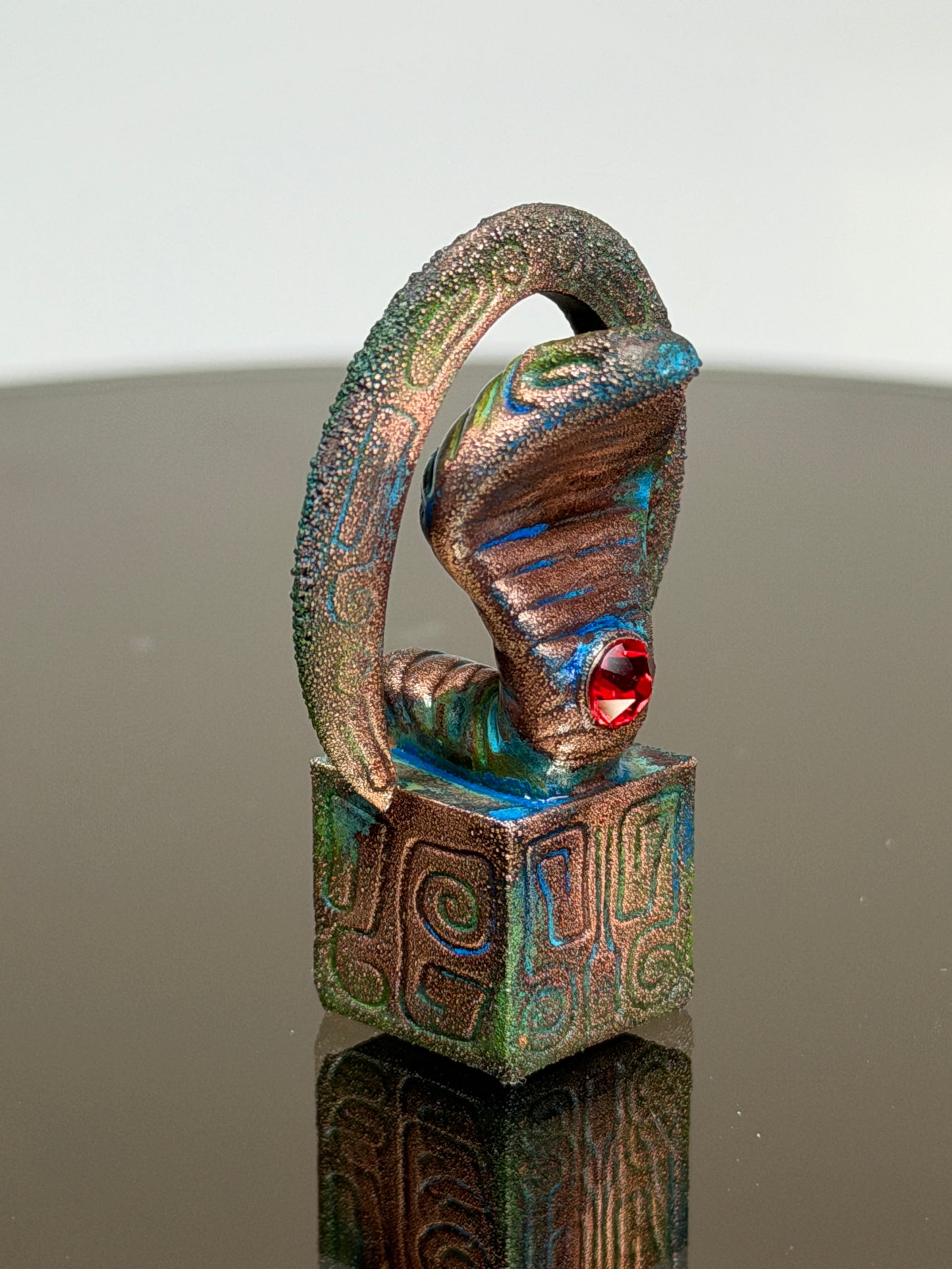 Egyptian Cobra: Mini Copper Plated Strong