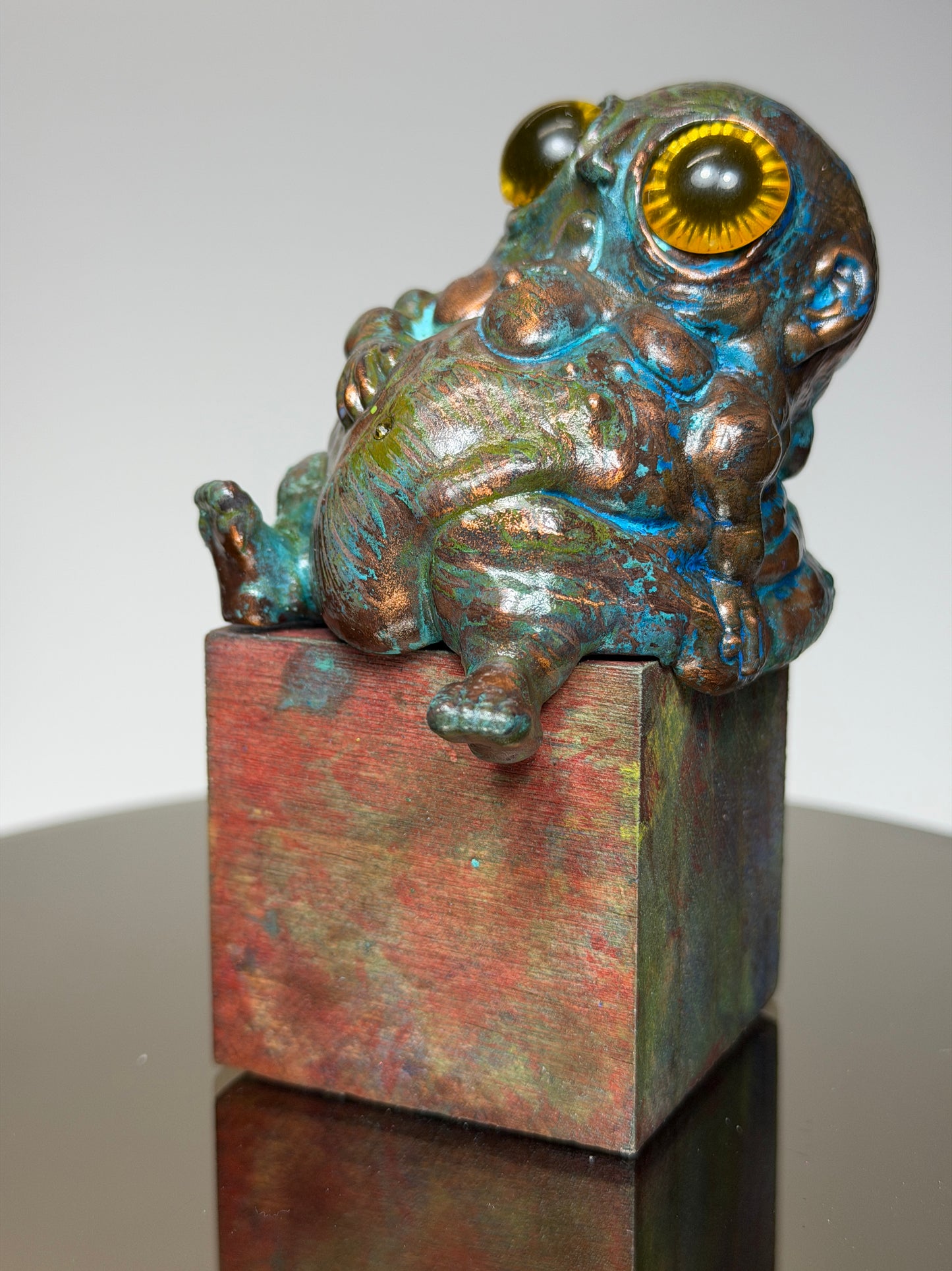 Bloat by Ophelia Toys: Copper Plated with Patina