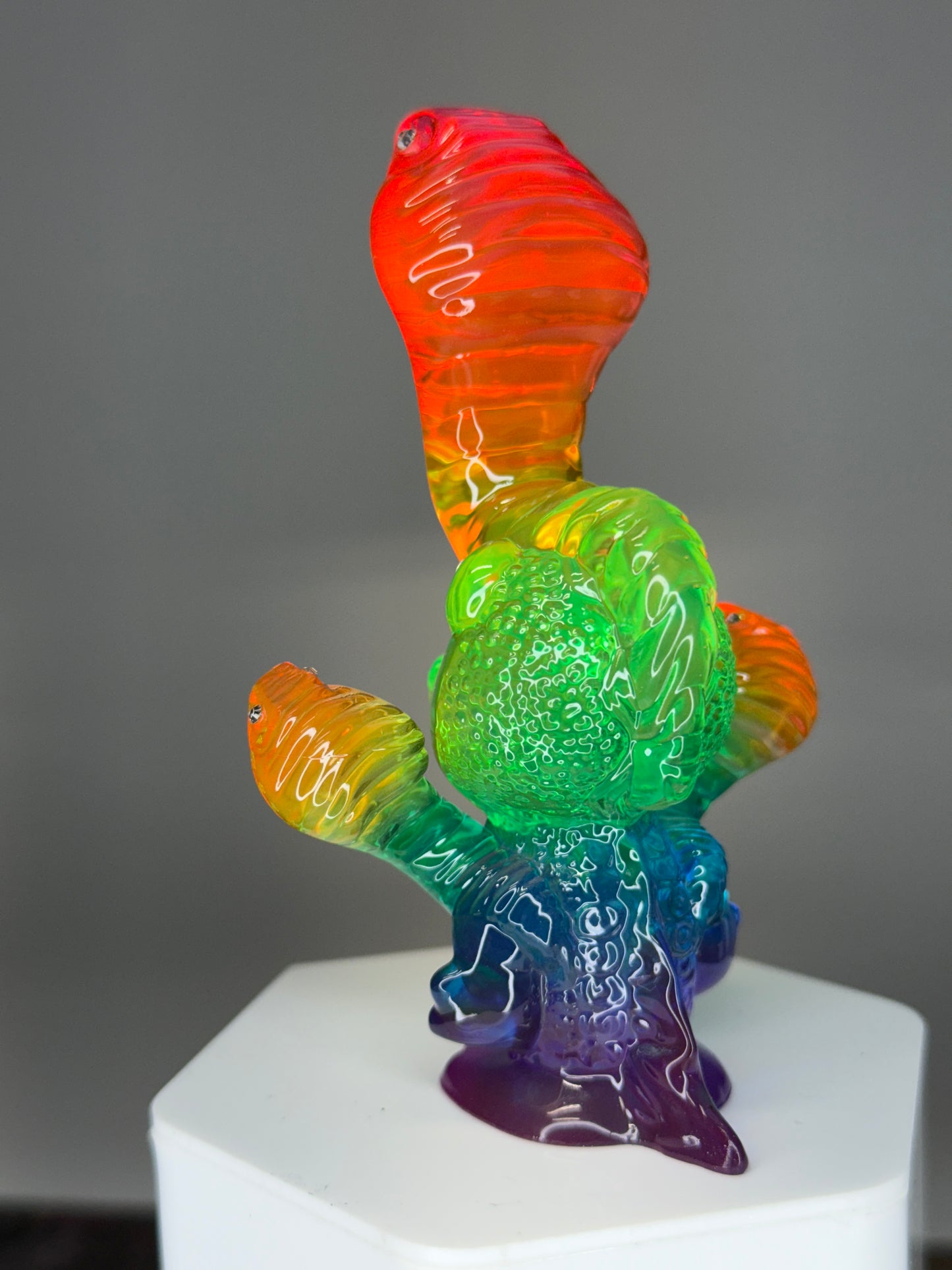 Cobra Cult Croc: Transparent Rainbow