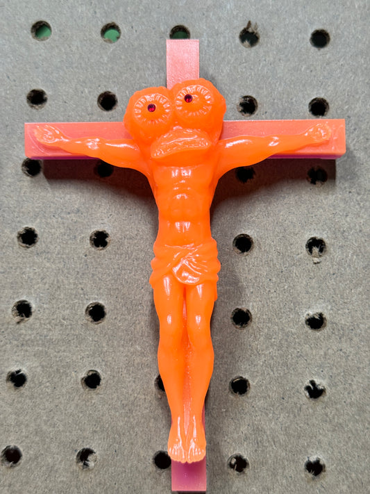 Christ on the Cross but he is an Eyeball Freak: Choice