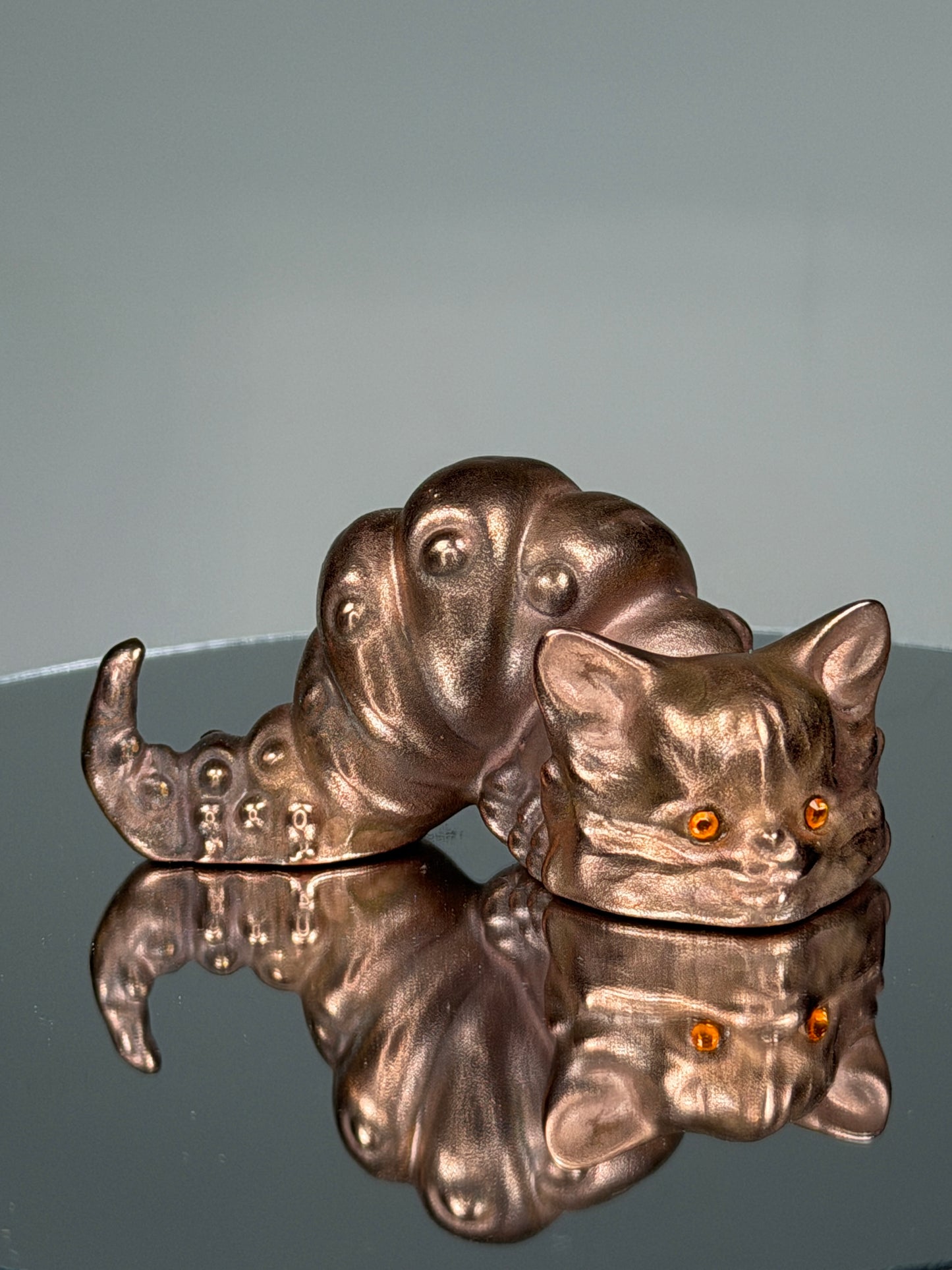 Caterpillar: Copper Plated Shiny