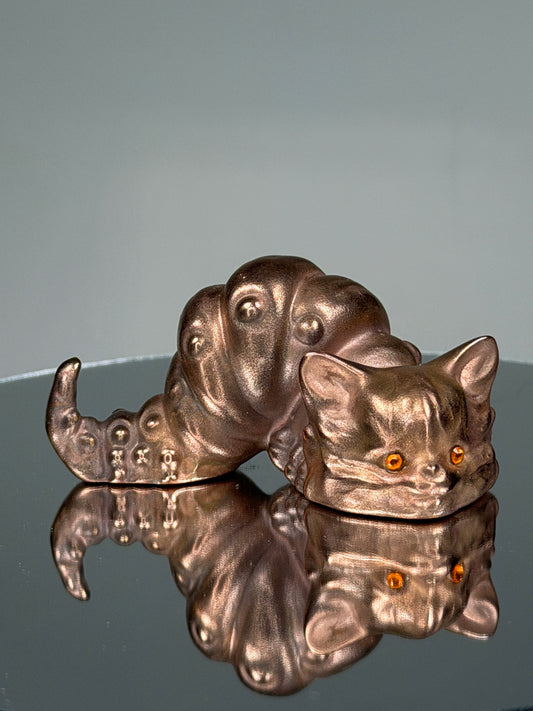 Caterpillar: Copper Plated Shiny