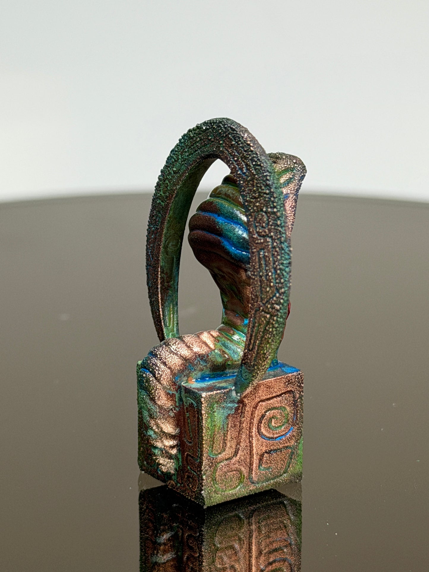 Egyptian Cobra: Mini Copper Plated Strong
