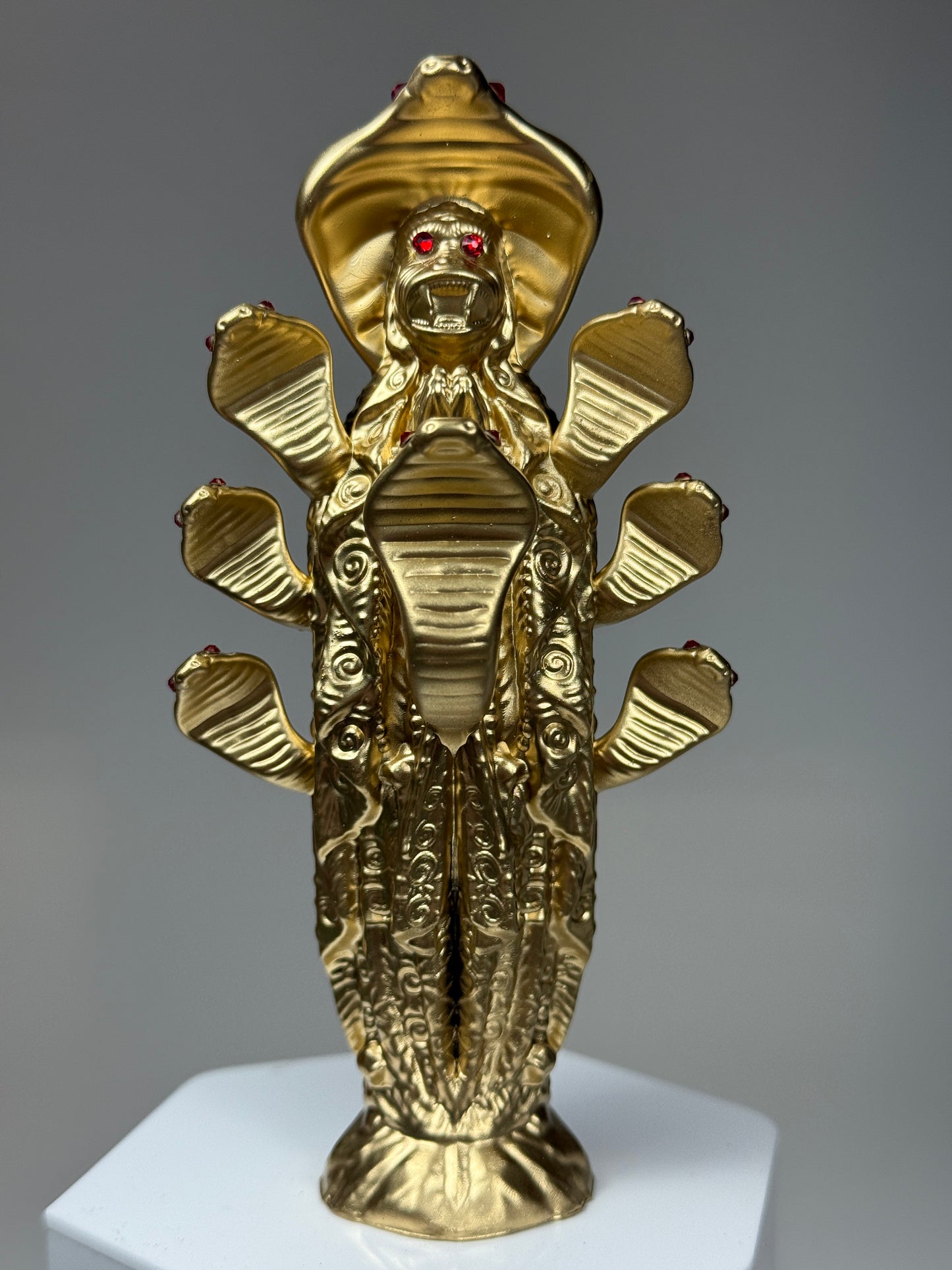 Cobra Cult Worshiper: Gold Chrome with Red