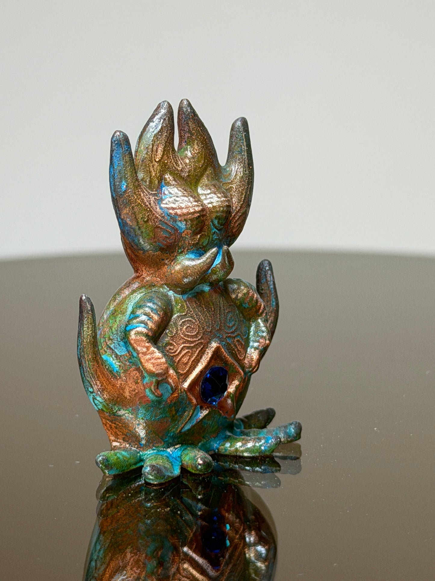 Round Fly: Copper Plated Flap