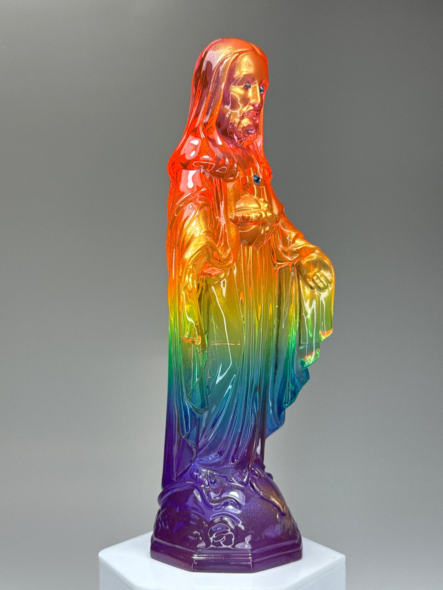 Jesus Head Mary: Transparent Rainbow