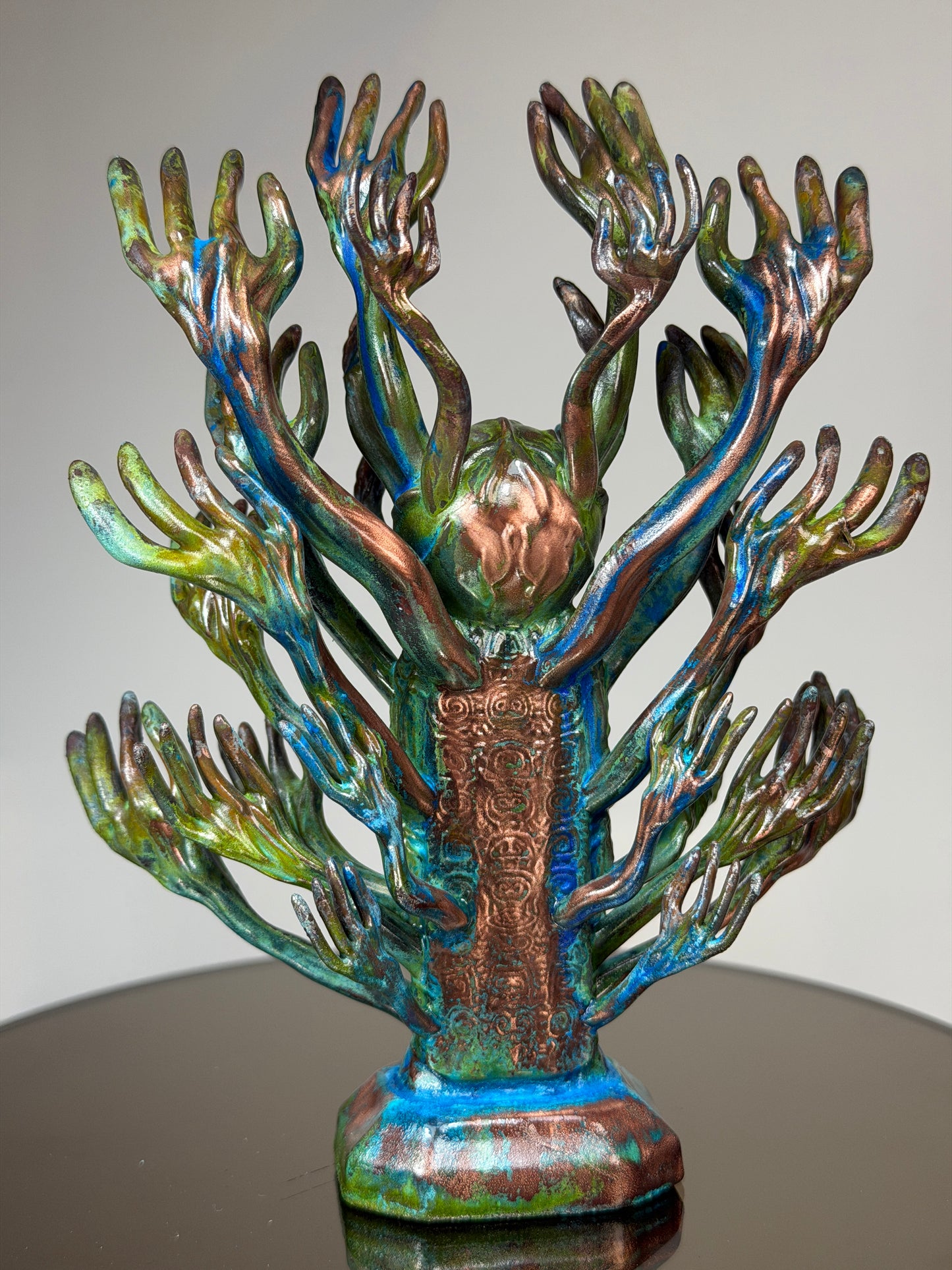 The Hands of God: Copper Plated Grabby