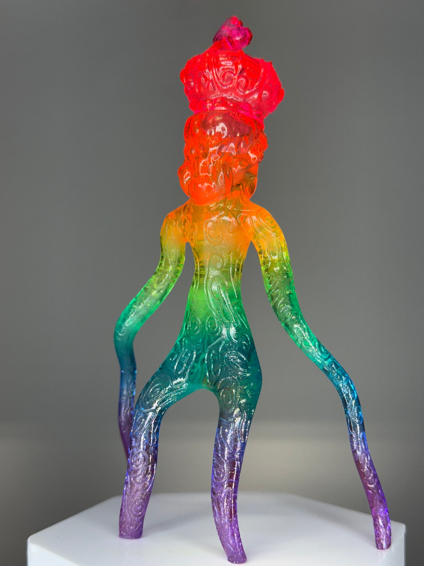 Faith Creeper: Transparent Gold Rainbow