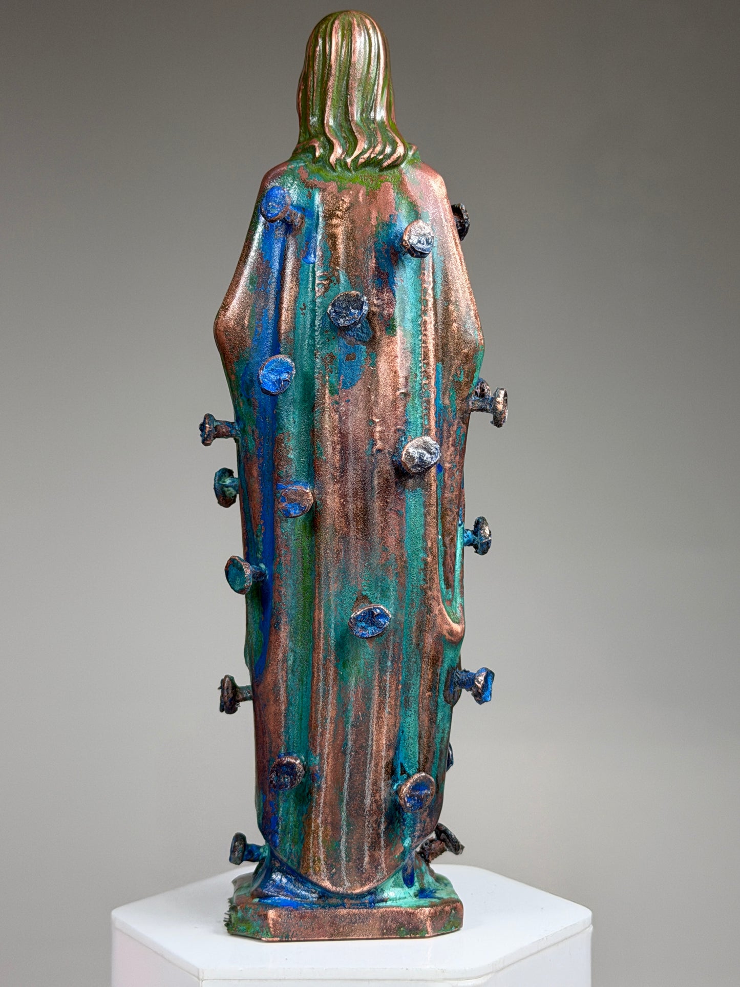 Modern Jesus: Copper Plated and Nailed