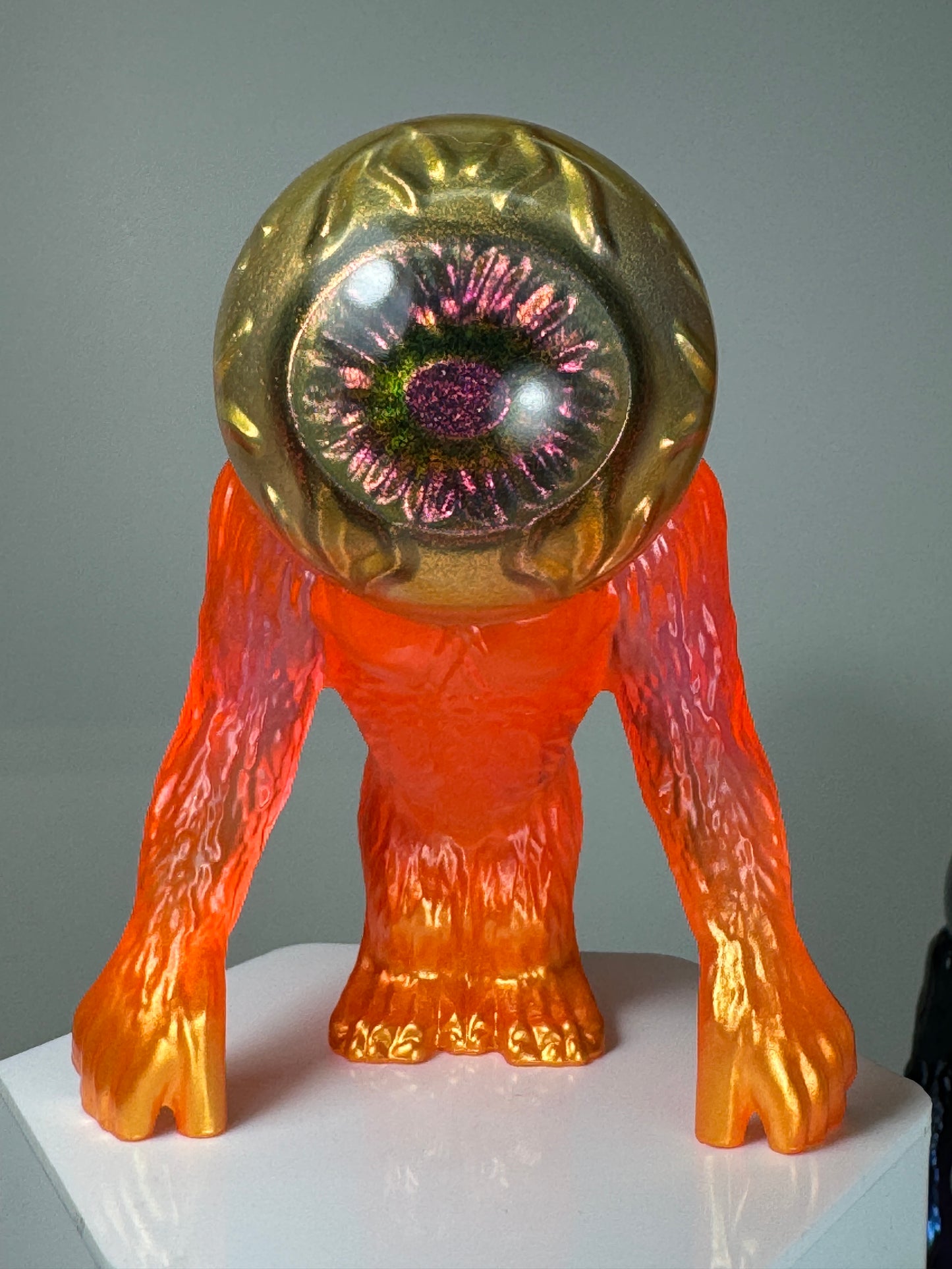 World Famous Deep Space Eyeball Ape: Golden Orange