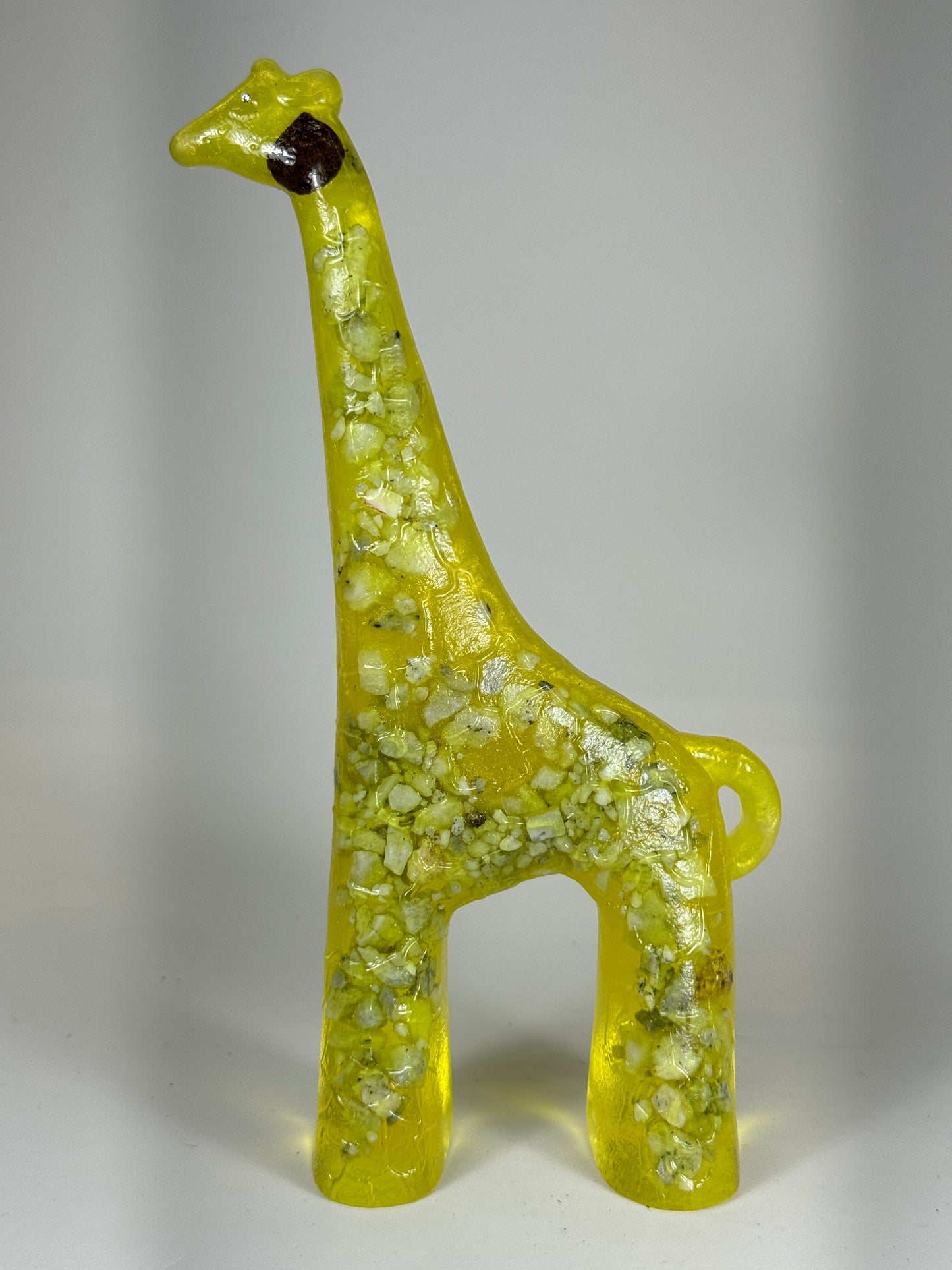 Hello, Giraffe: Yellow with Rocks