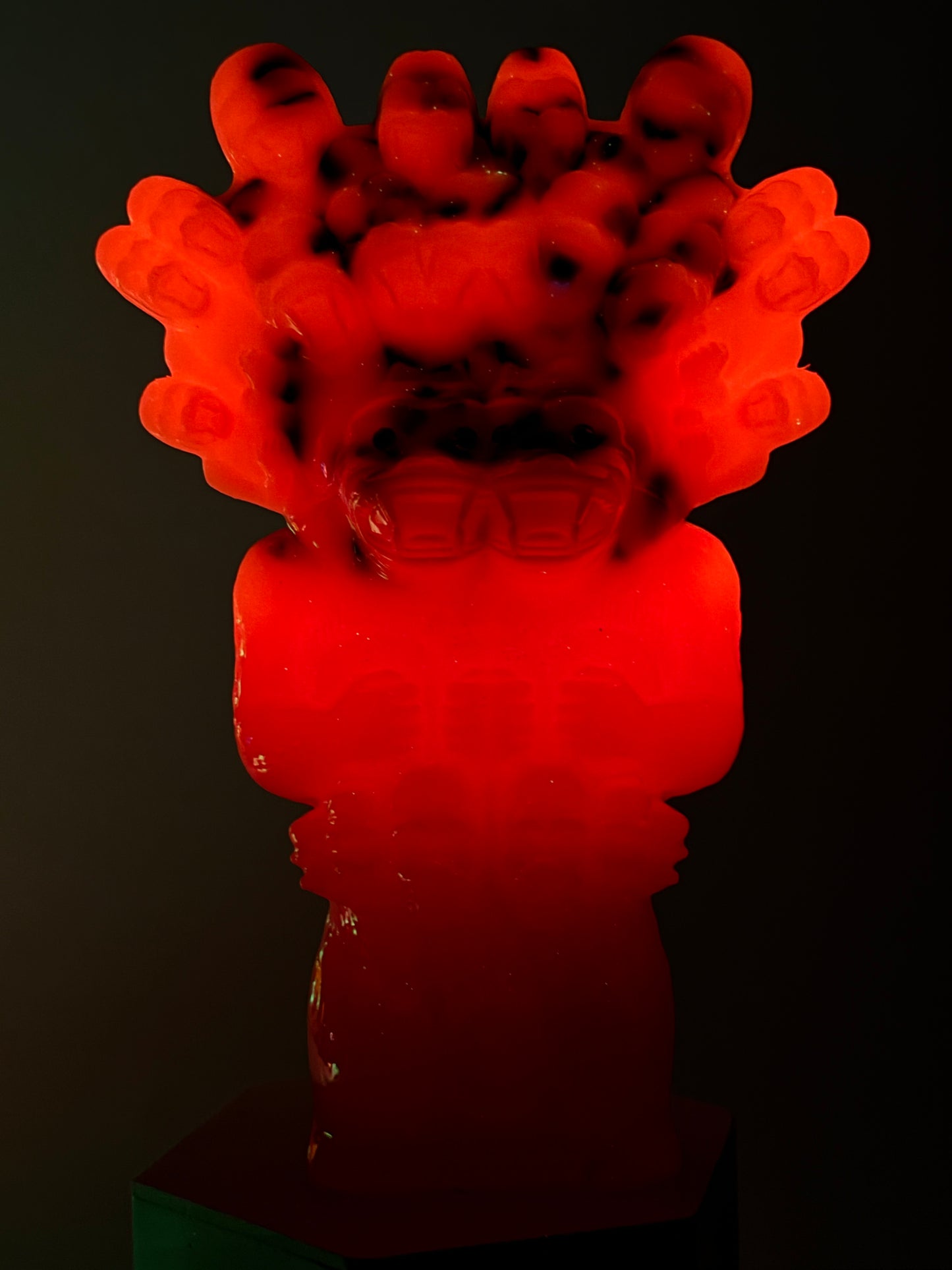 Mega God Ape Lord Freak: White/Red Fade Glow