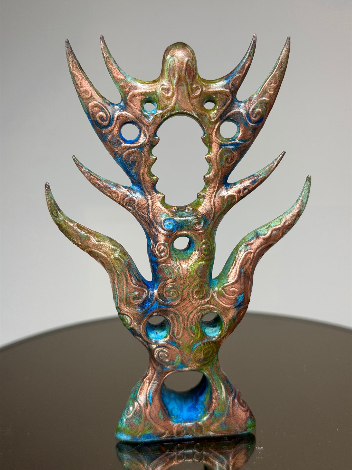 Glyph Number Nine: Copper Plated Sharp Spring