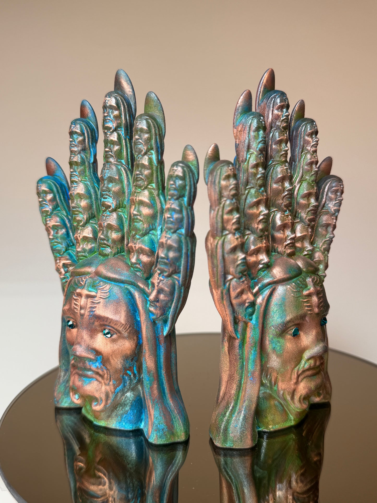 Jesus Christ Claws: Copper Plated Larger