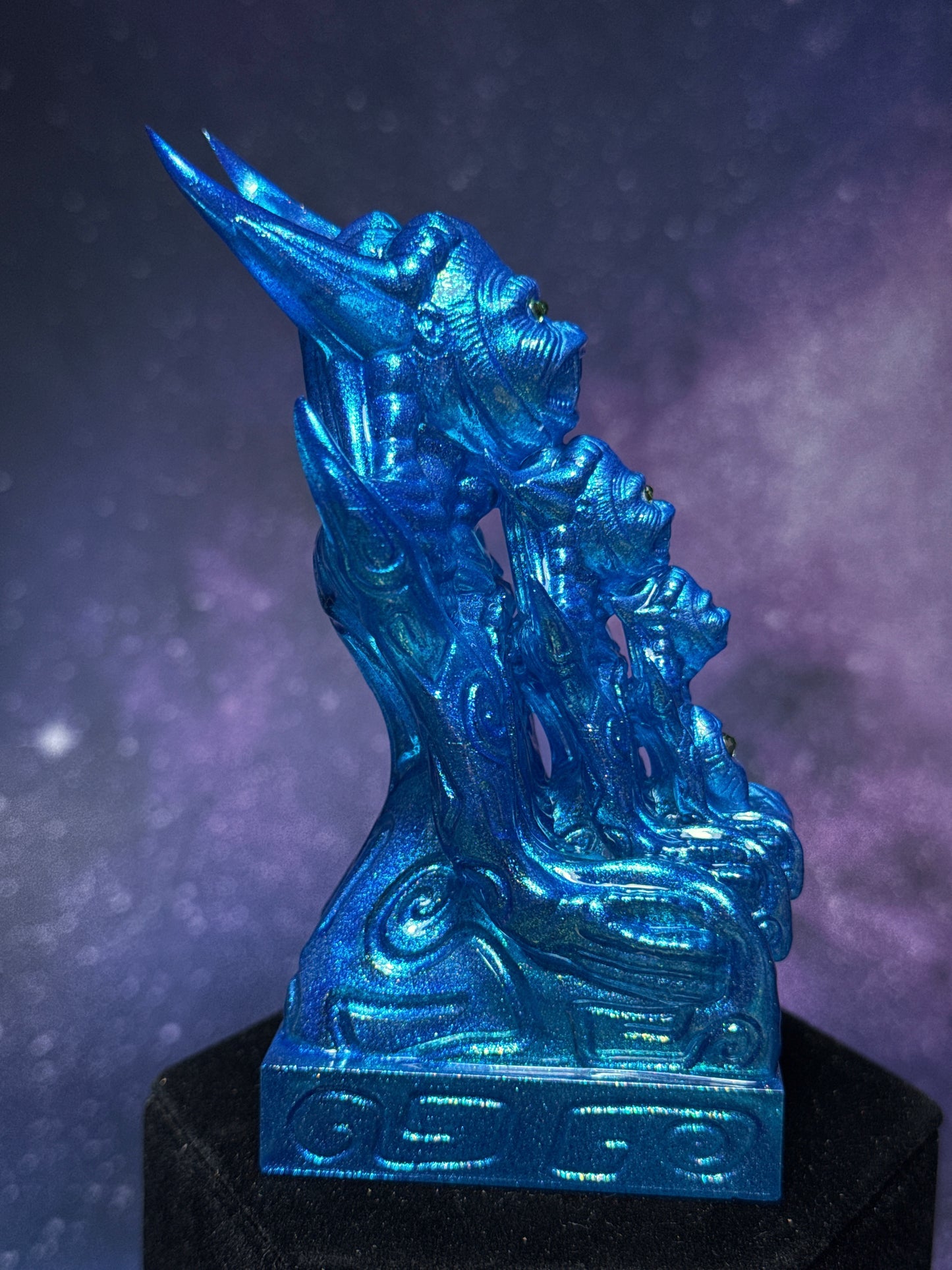 Egyptian Cosmonaut Apes: Mega Sparkle Blue