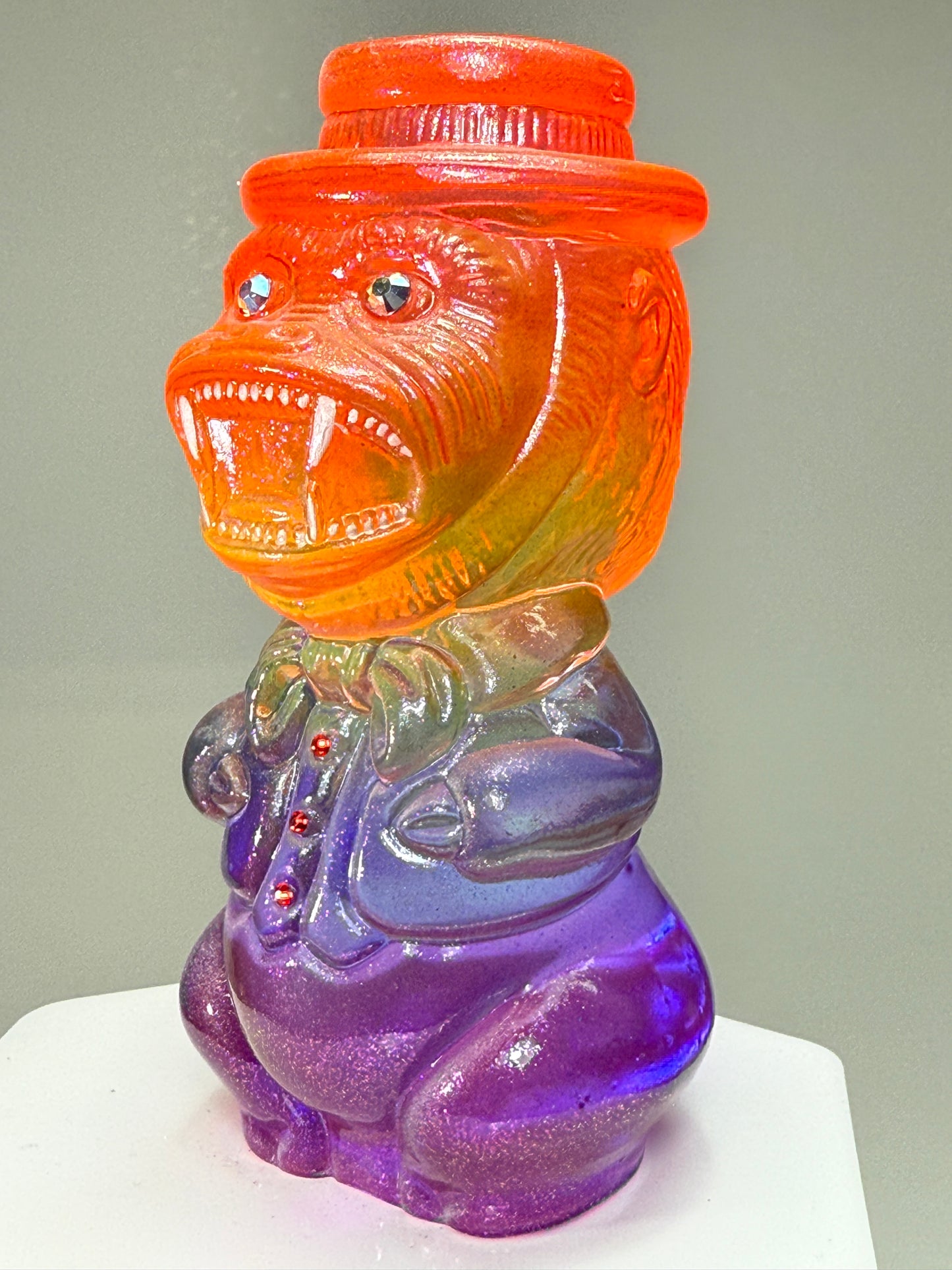 Pig Disguised as an Ape: Transparent Gold Rainbow