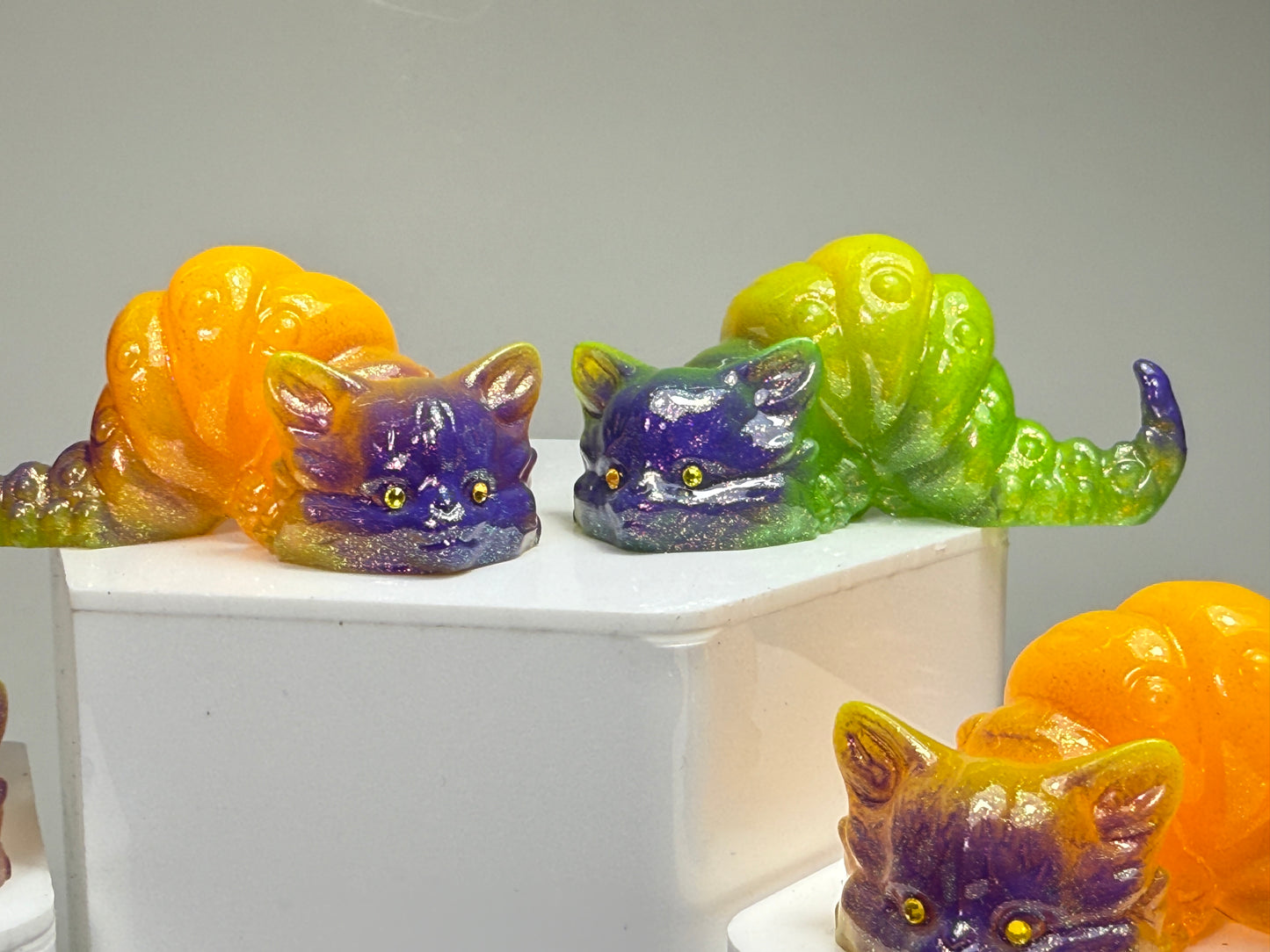 Caterpillar Small: Mardi Gras Glow